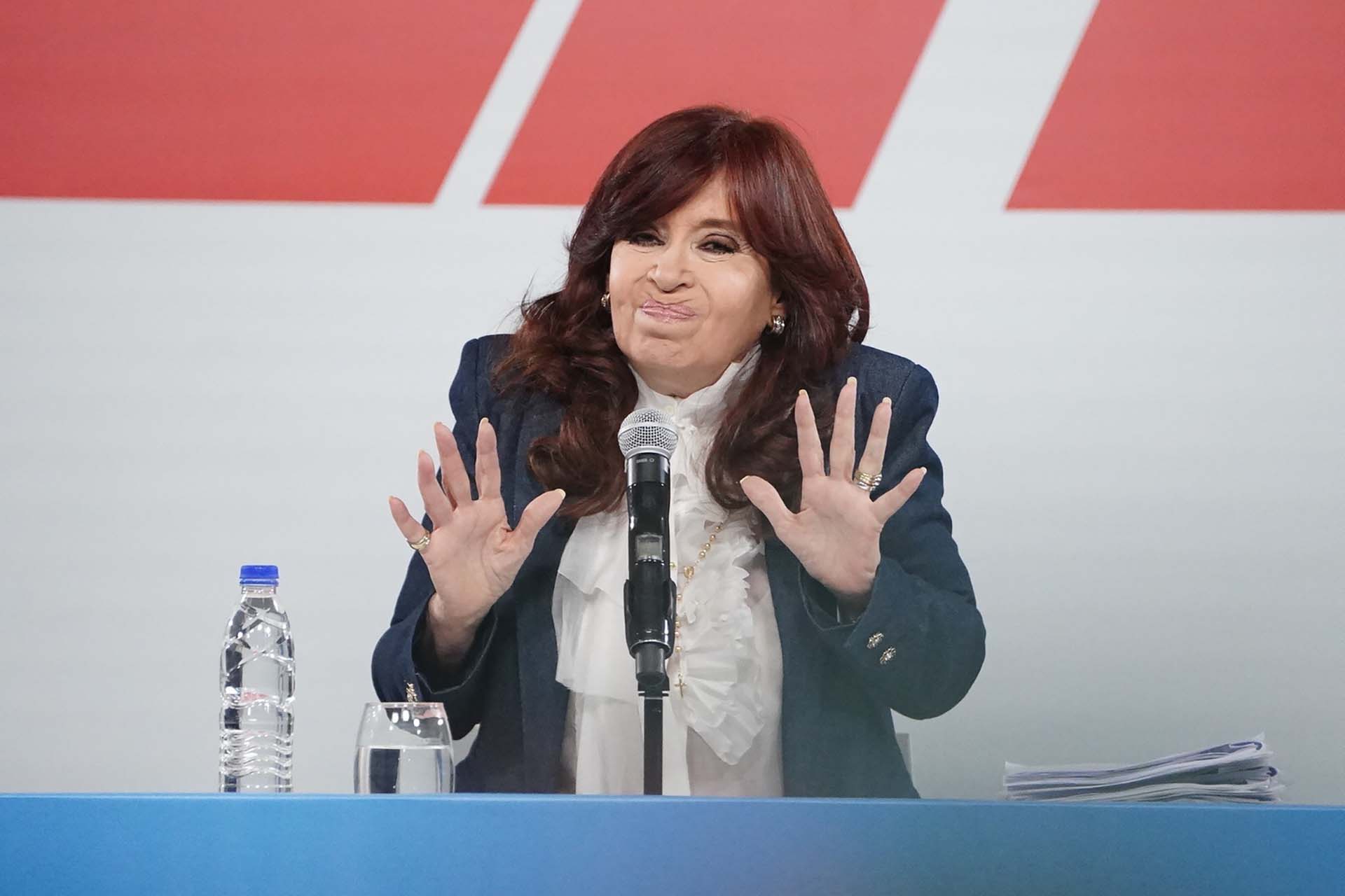 La vicepresidenta Cristina Kirchner (Franco Fafasuli)