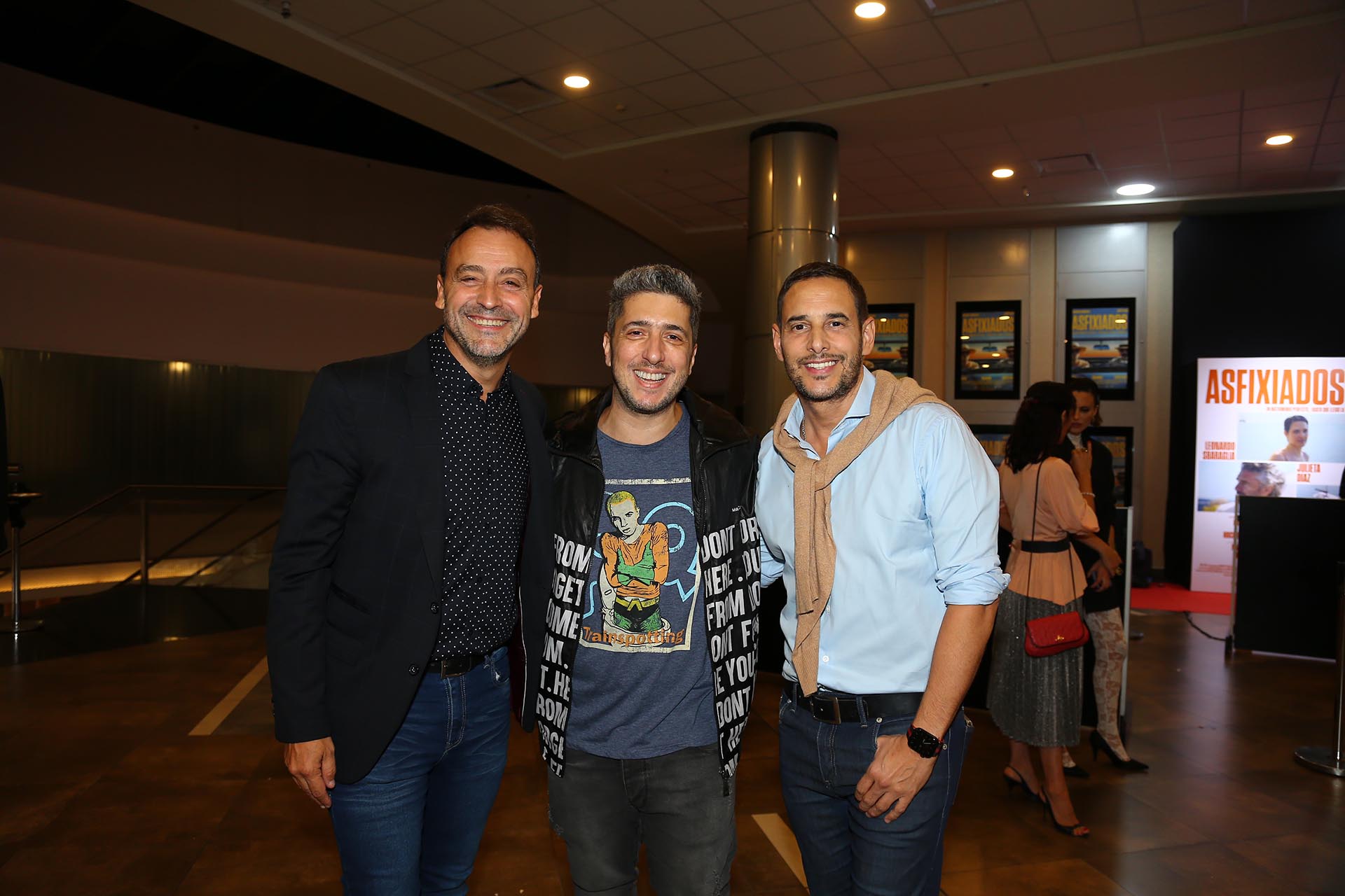 Adrián Pallares, Jey Mammón y Rodrigo Lussich
