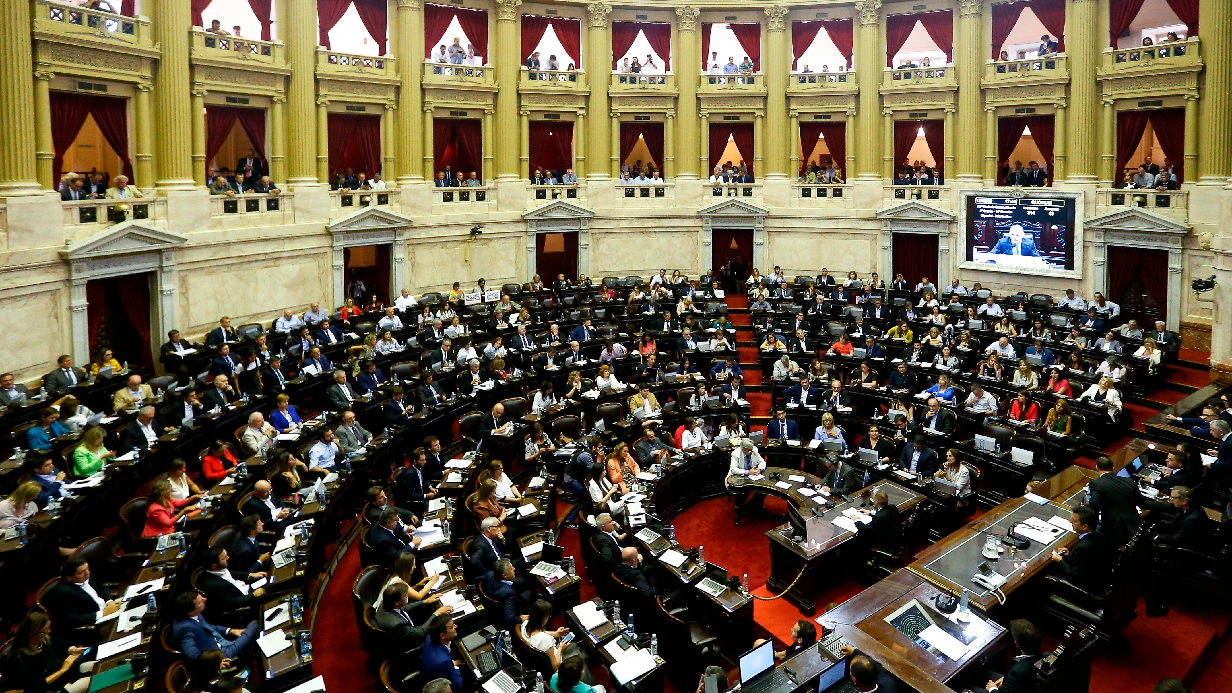 En la imagen, una sesión de la Cámara de Diputados de Argentina. (EFE/Juan Ignacio Roncoroni/Archivo)
