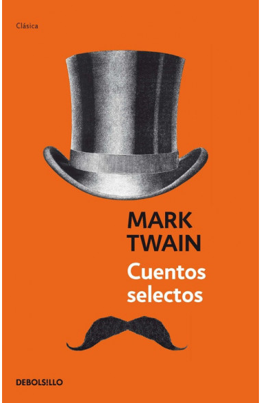 Portada del libro Cuentos selectos, de Mark Twain. (Cortesía: Penguin Random House).