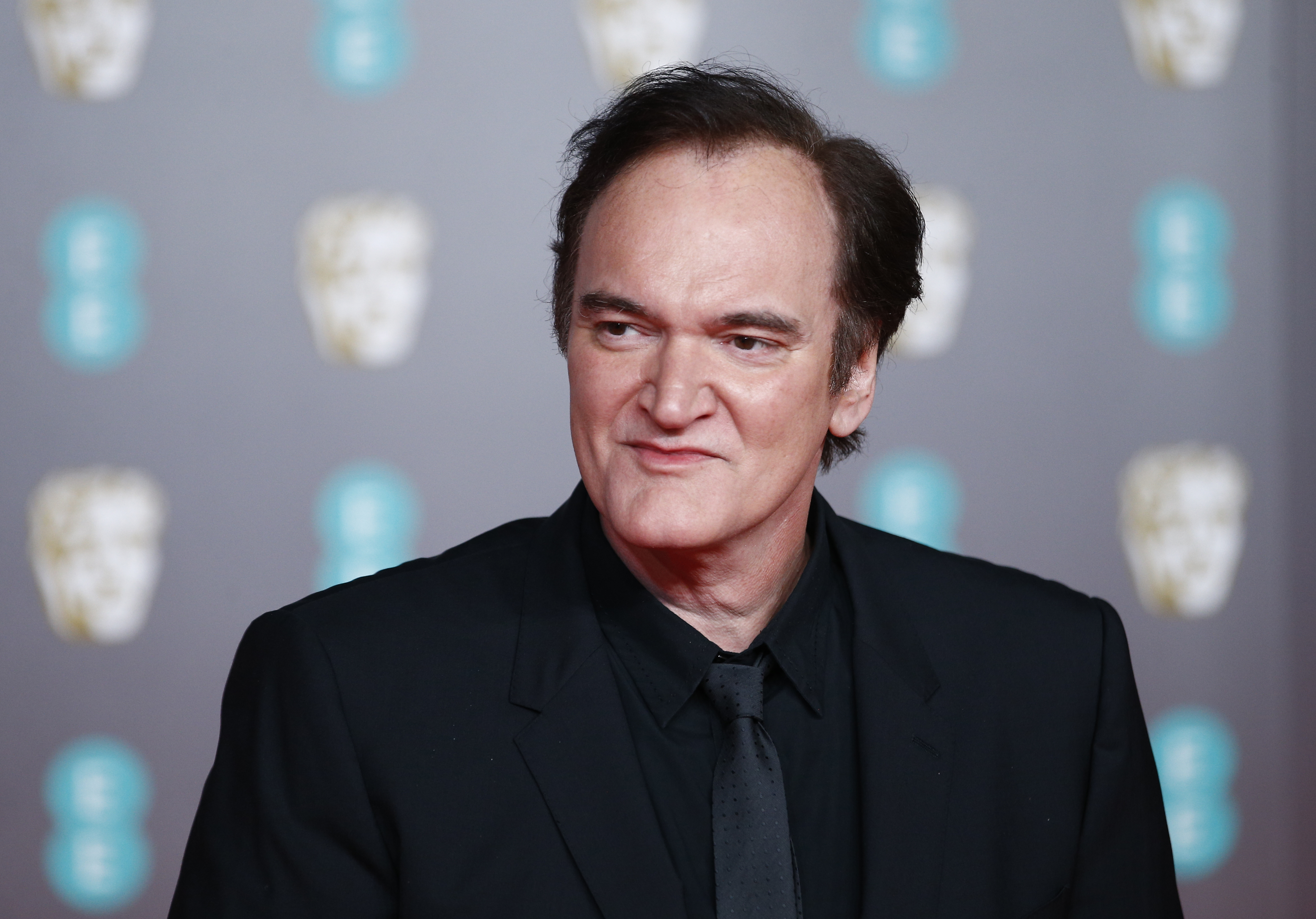 Quentin Tarantino en los premios al cine de la Academia británica