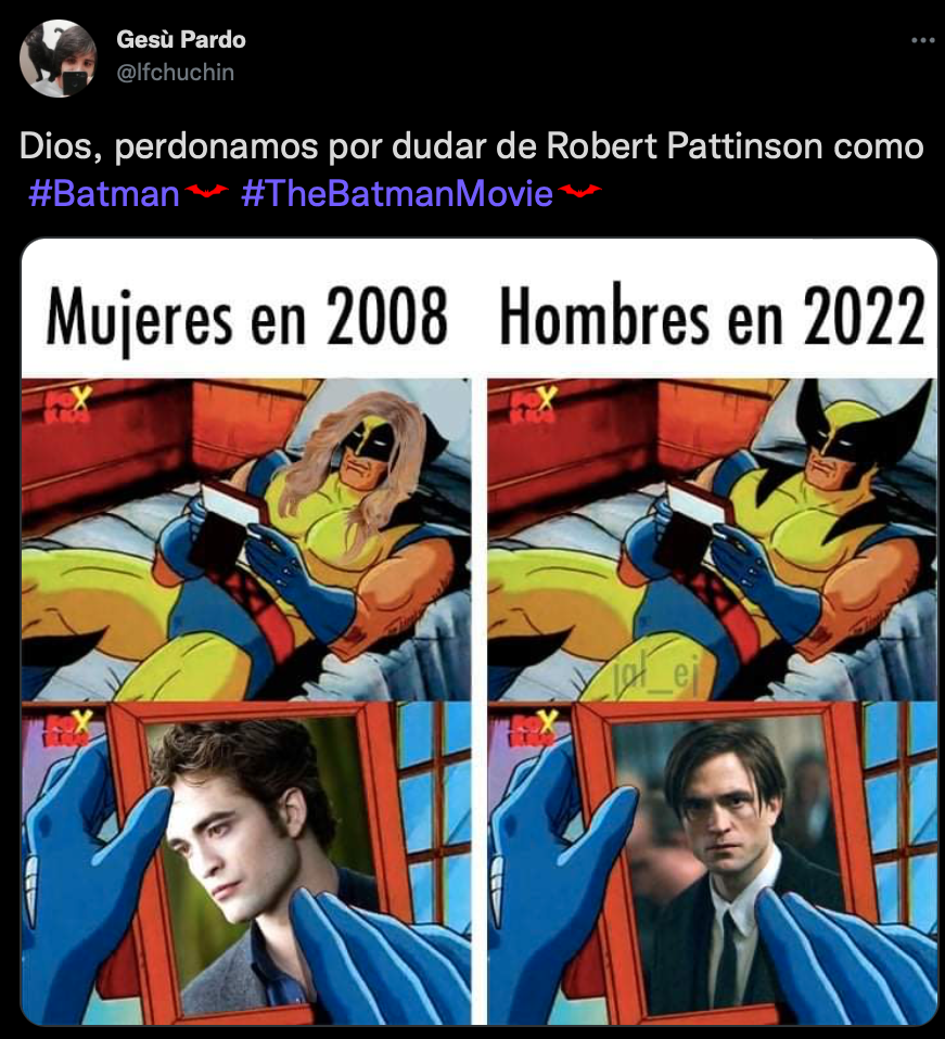 Los mejores memes de Robert Pattinson como Batman - Infobae