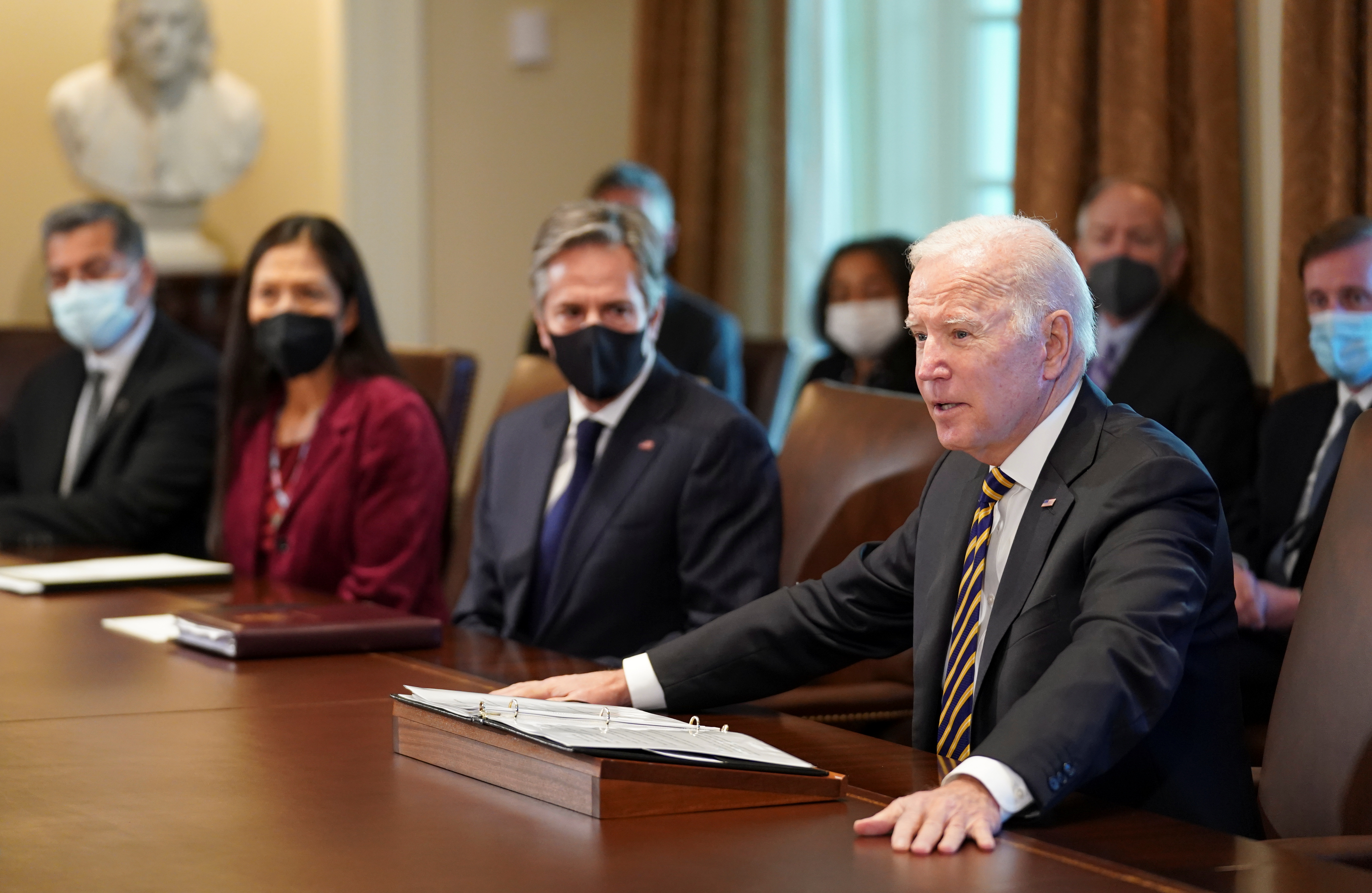 Joe Biden manifestó su preocupación por la situación en la frontera entre Polonia y Bielorrusia