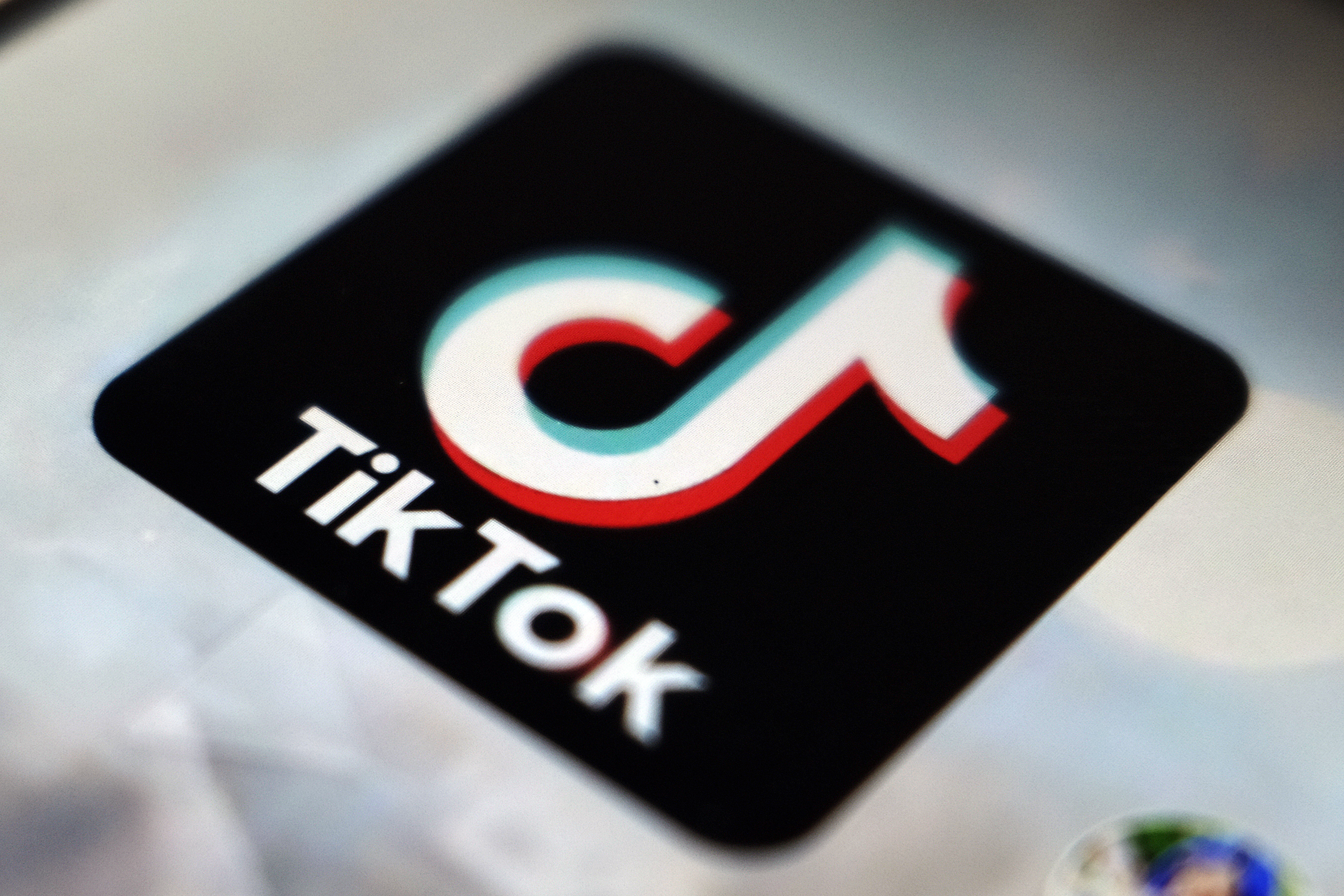 The logo of the TikTok app, in this photo taken in Tokyo on September 28, 2020. (AP Photo/Kiichiro Sato)