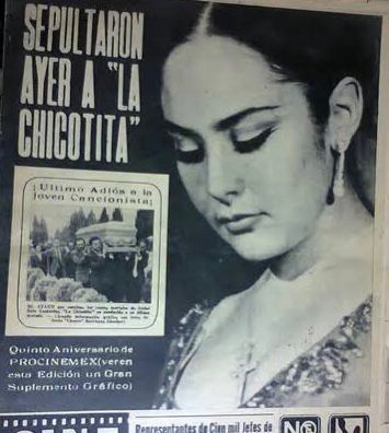 Isabel Soto “La Chicotita” murió en 1973
(Foto: Twitter/@NubiaArizaga)