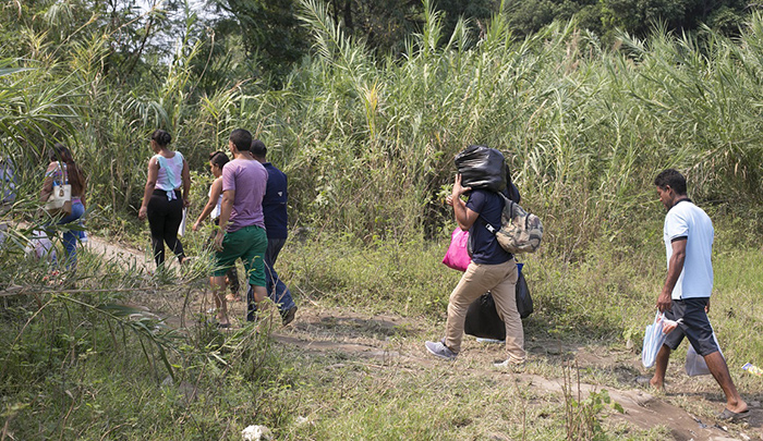 A través de una de las cientos de trochas ingresó a territorio venezolano desde Colombia