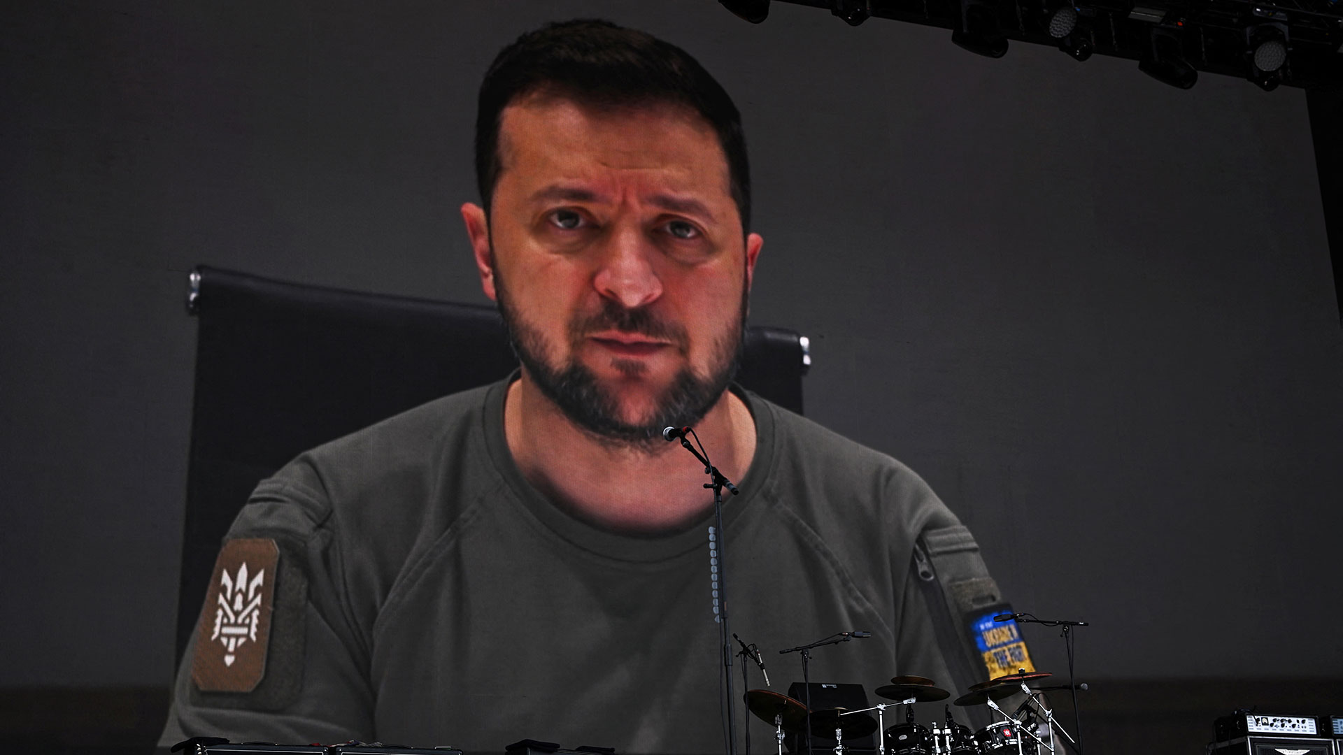 Volodimir Zelensky, presidente de Ucrania (Reuters)