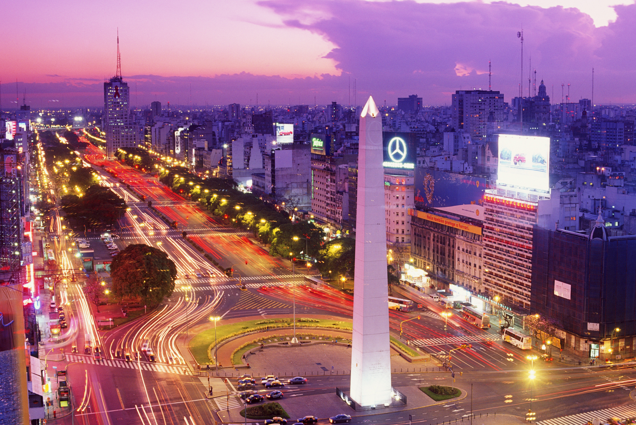 Vista del centro de Buenos Aires, Argentina (Foto: Getty Images)