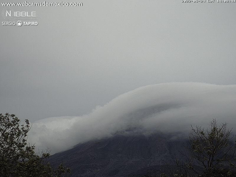Volcán de Colima. (Foto: Twitter)