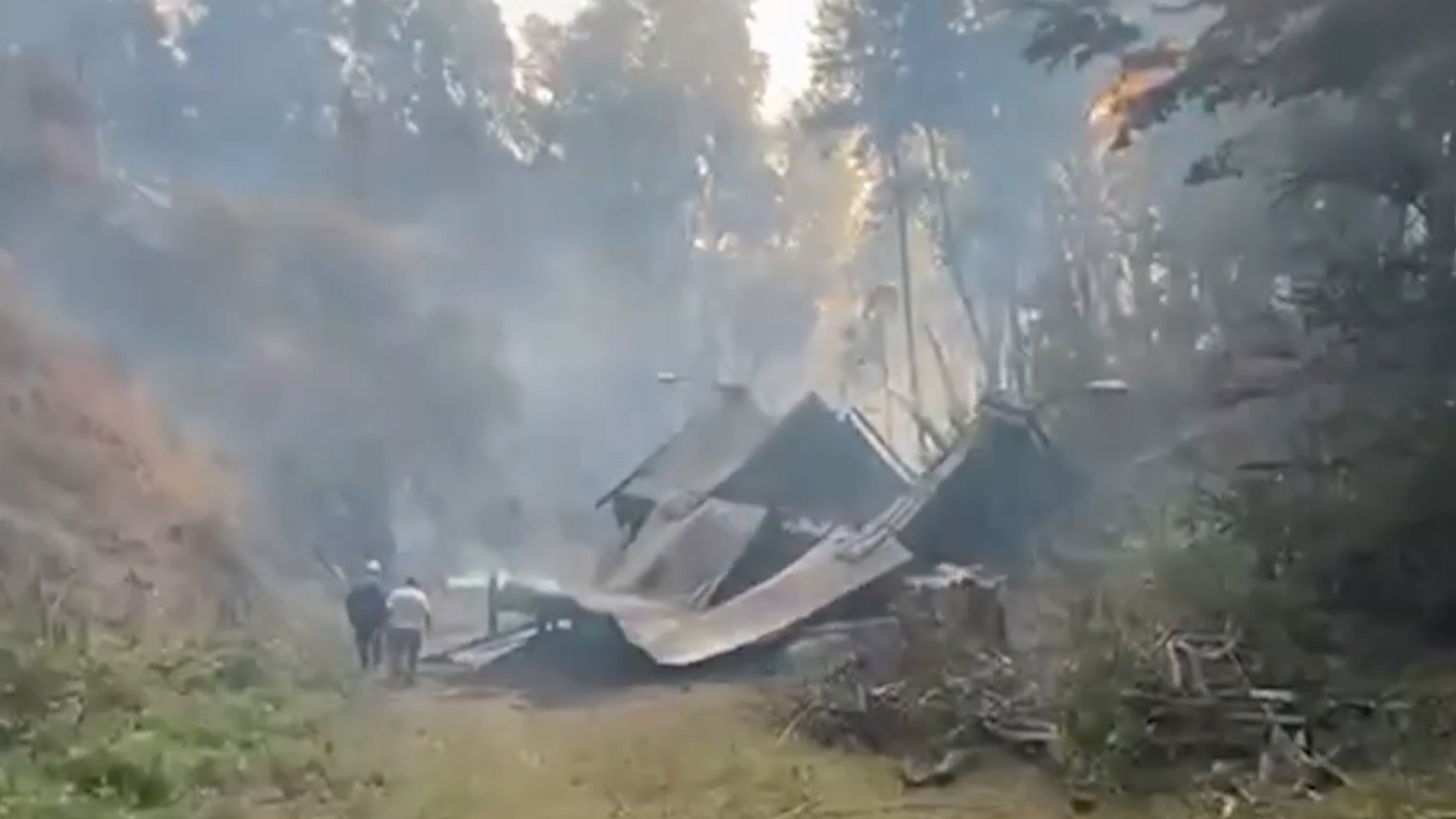 El duro relato de una vecina que perdió todo en los incendios en Chubut: “No tuvimos apoyo de nadie”