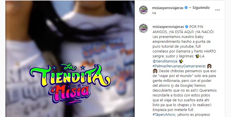 'La Tiendita misia'. (Instagram)