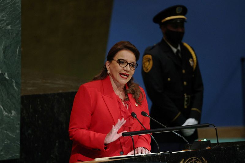 La presidenta de Honduras, Iris Xiomara Castro Sarmiento. REUTERS/Amr Alfiky