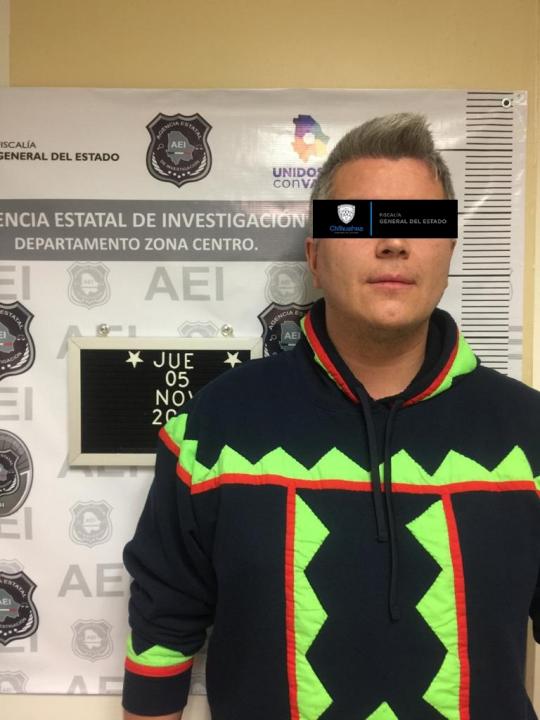 Detienen en Chihuahua a Cristopher “N”, presunto cómplice de César Duarte en desvíos millonarios  (Foto: Cortesía / Fiscalía de Chihuahua)