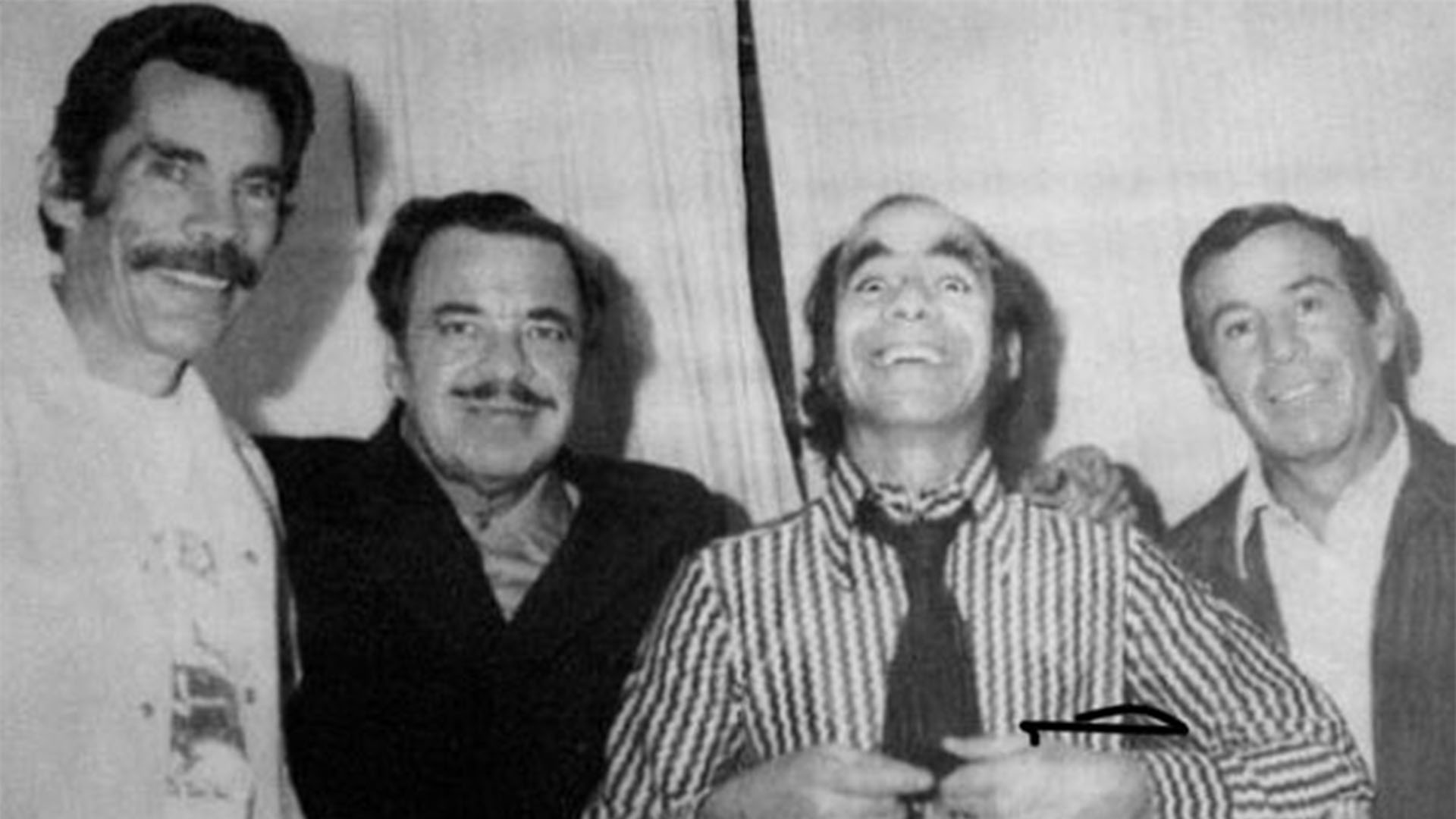 Don Ramón, Tin Tan, El Loco y El Ratón Valdés, la dinastía de hermanos que marcó toda una época en el mundo de la comedia en México (Foto: Twitter@Marcos_E_Valdes)