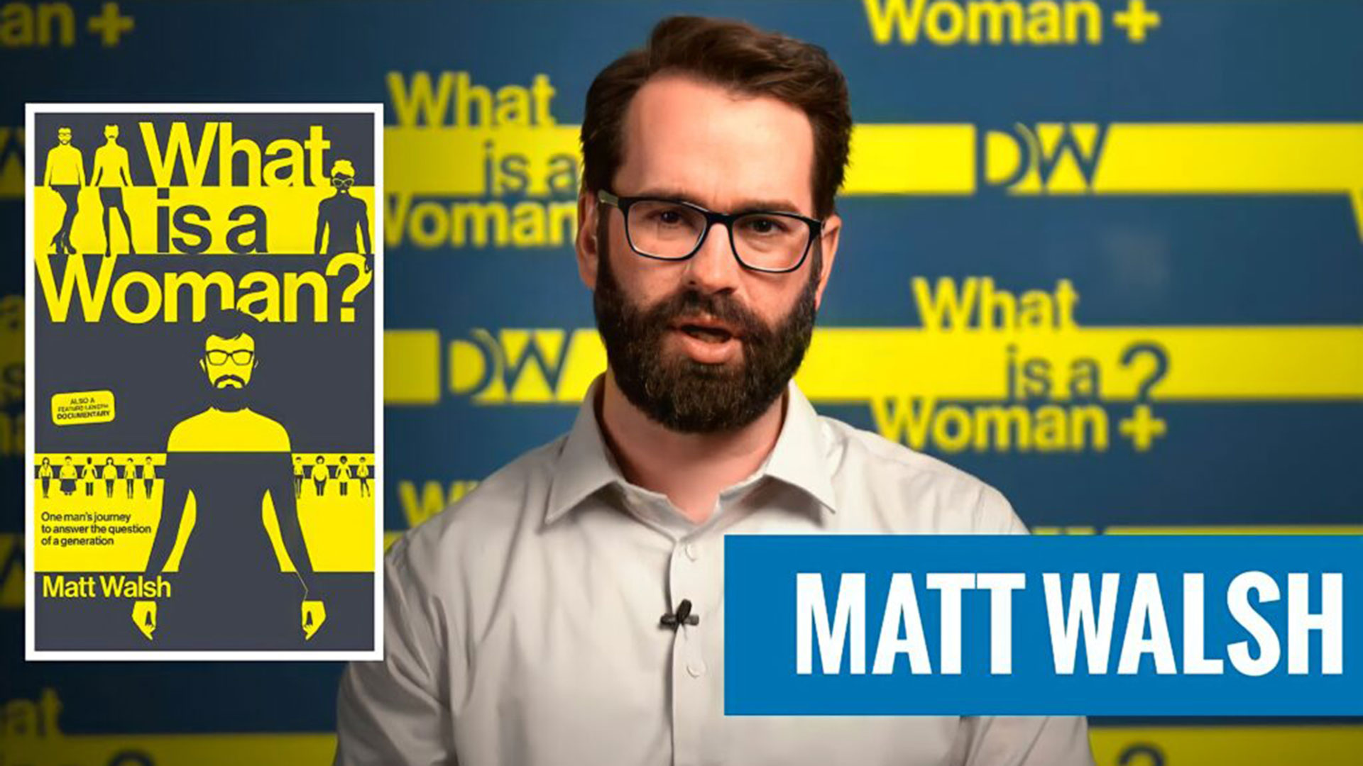 Matt Walsh, protagonista del documental "What is a woman?"