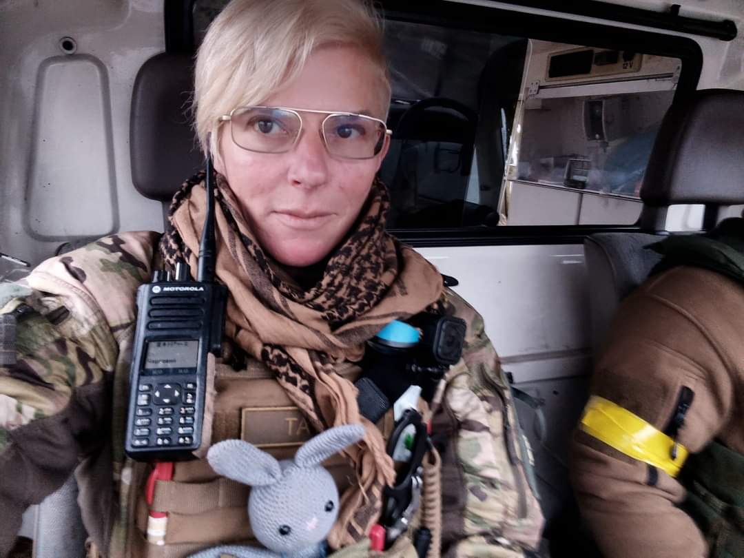 Yulia Paevska, la paramédica ucraniana que fue tomada prisionera por las fuerzas rusas y liberada en apenas unos días. (Reuters)