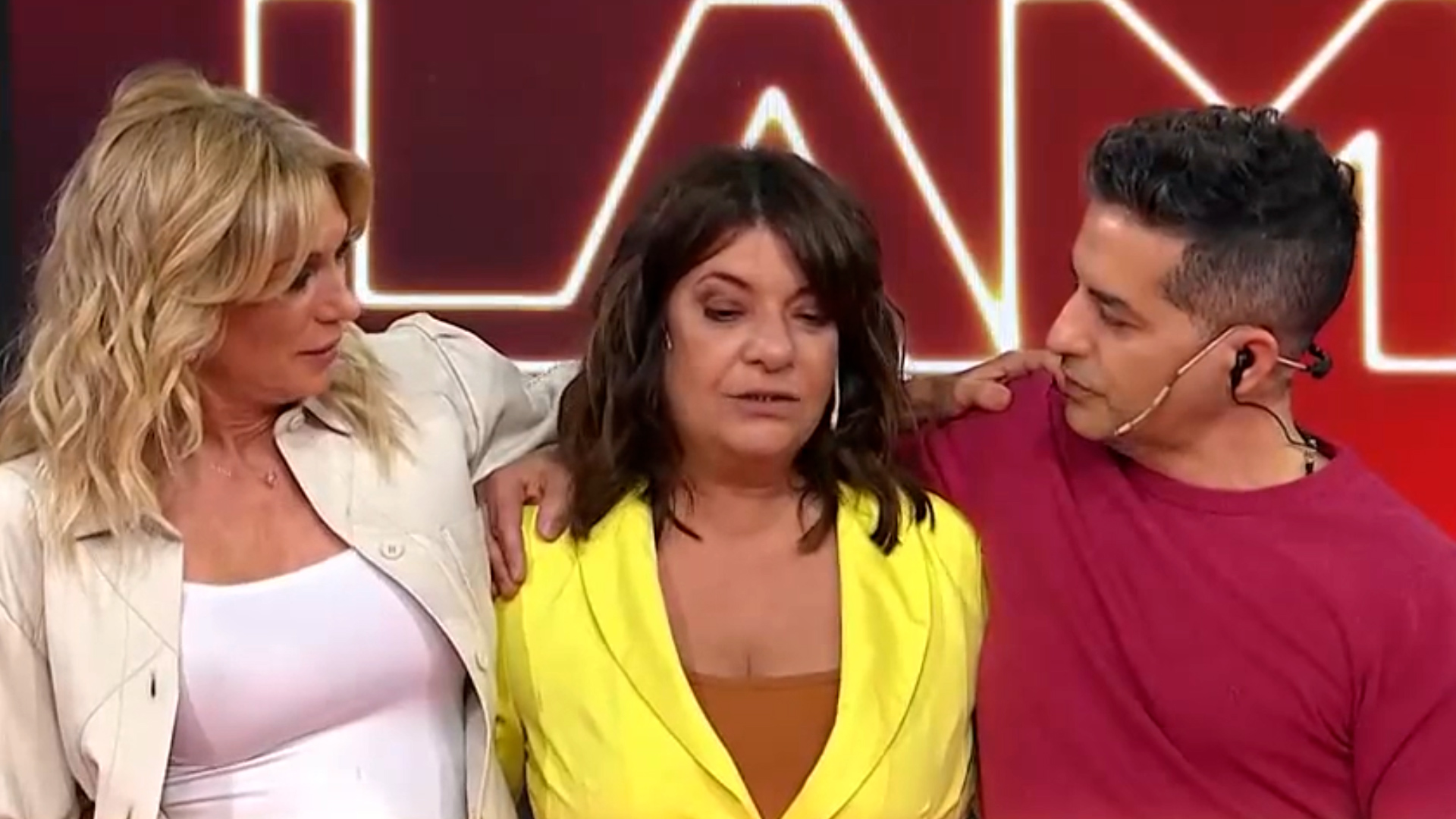 Andrea Taboada en su despedida de LAM