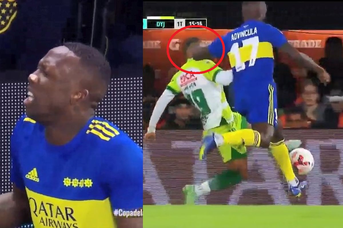 ¿era Roja Luis Advíncula Y La Violenta Falta Que Generó Polémica En El Boca Vs Defensa Por Laemk 6847