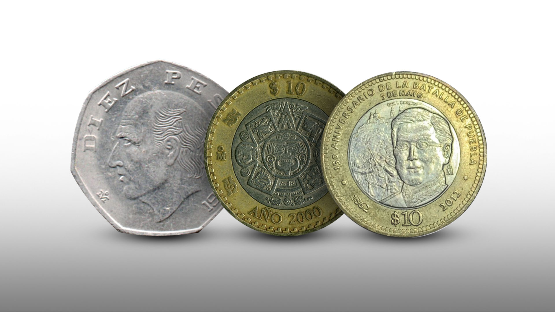 Estas son las 3 monedas de 10 pesos que juntas se ofrecen hasta en 158 mil pesos en línea