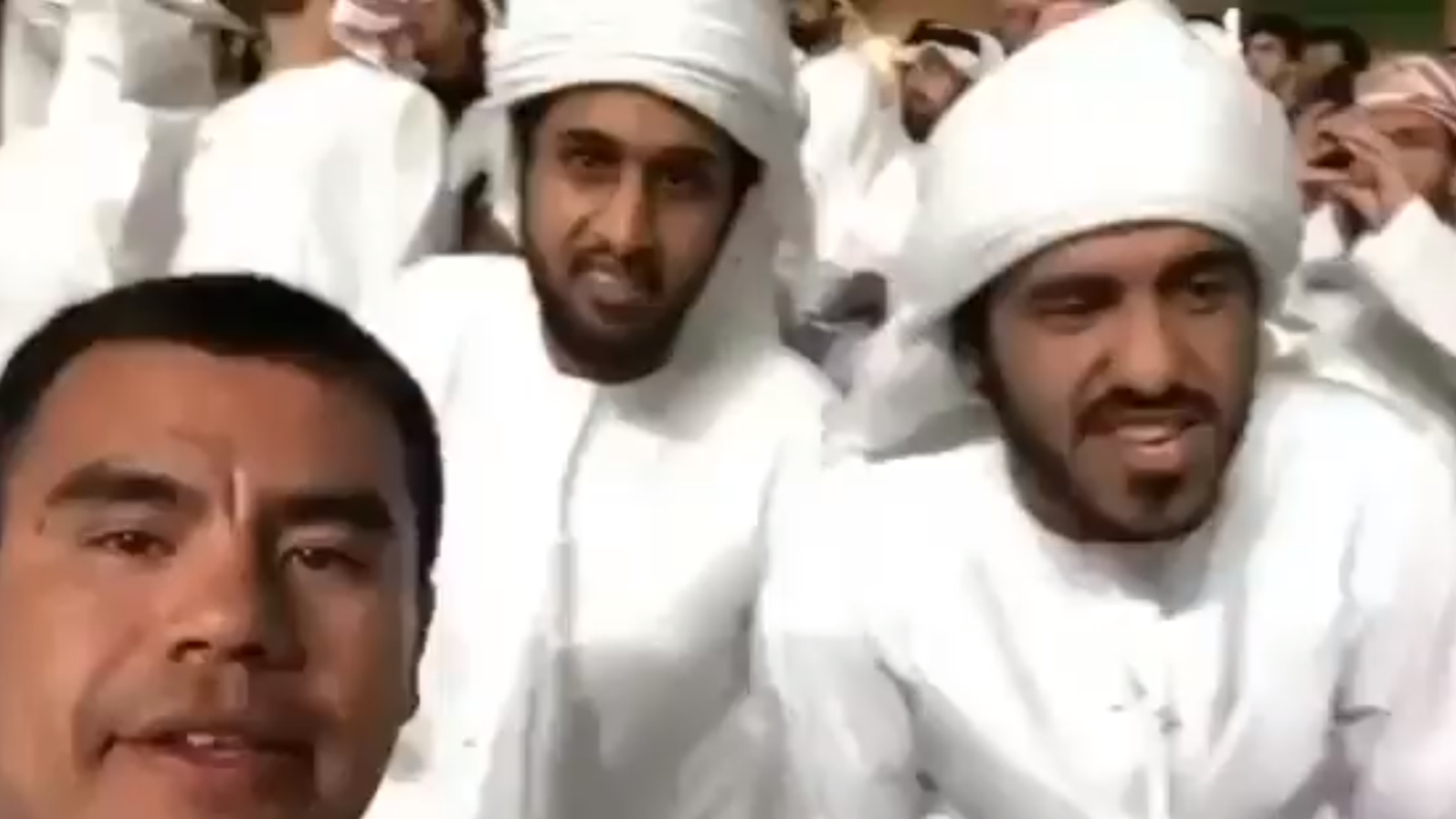 Mexicanos en Qatar (captura de pantalla)