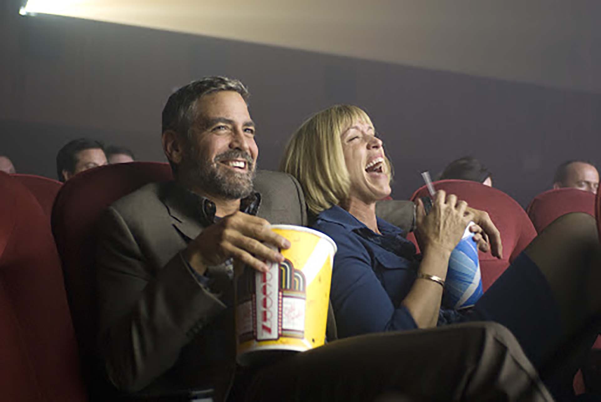 Frances McDormand y George Clooney en "Burn After Reading", de los hermanos Coen. (Shutterstock)
