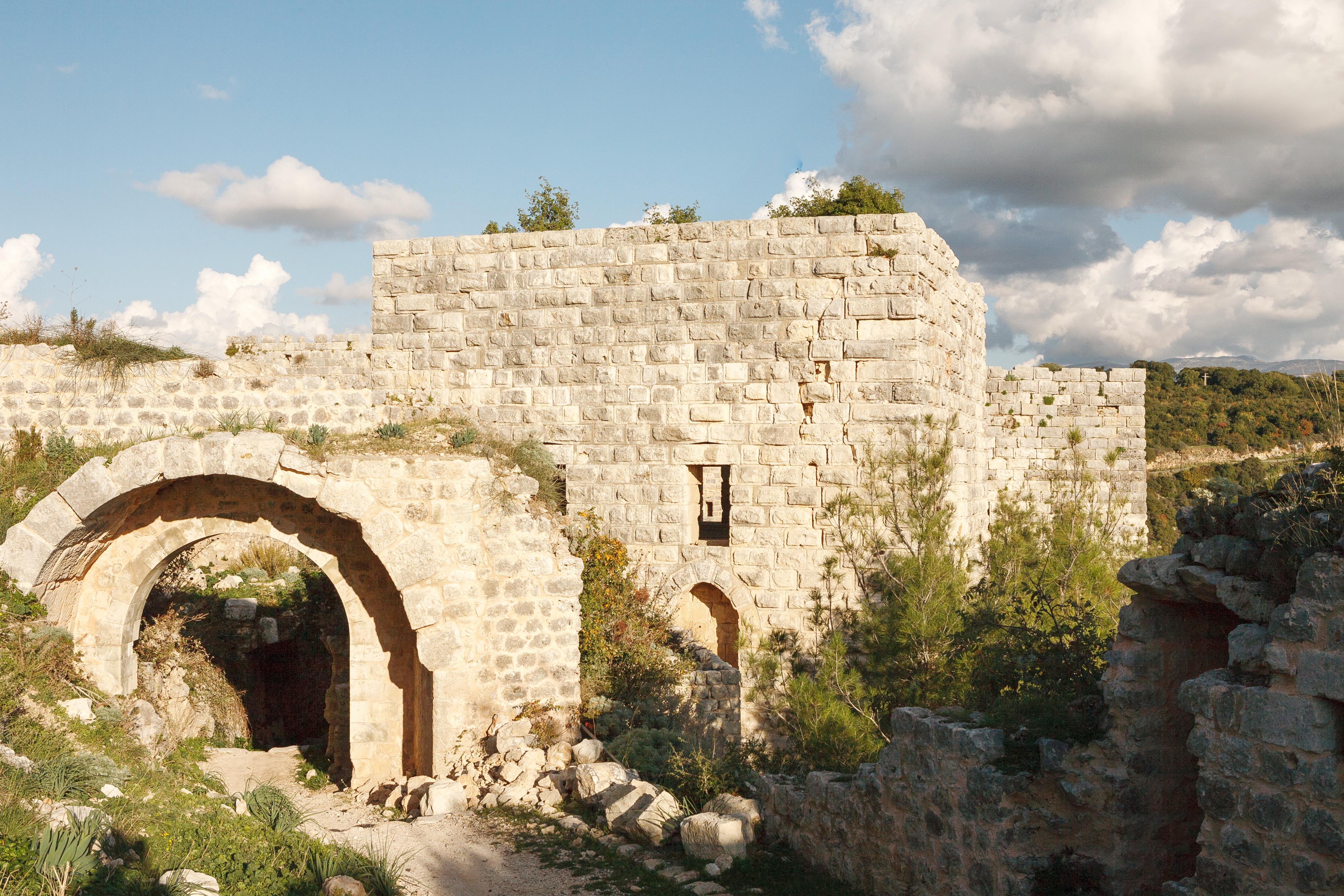 Una fortaleza siria de la época bizantina, en peligro a causa del sismo