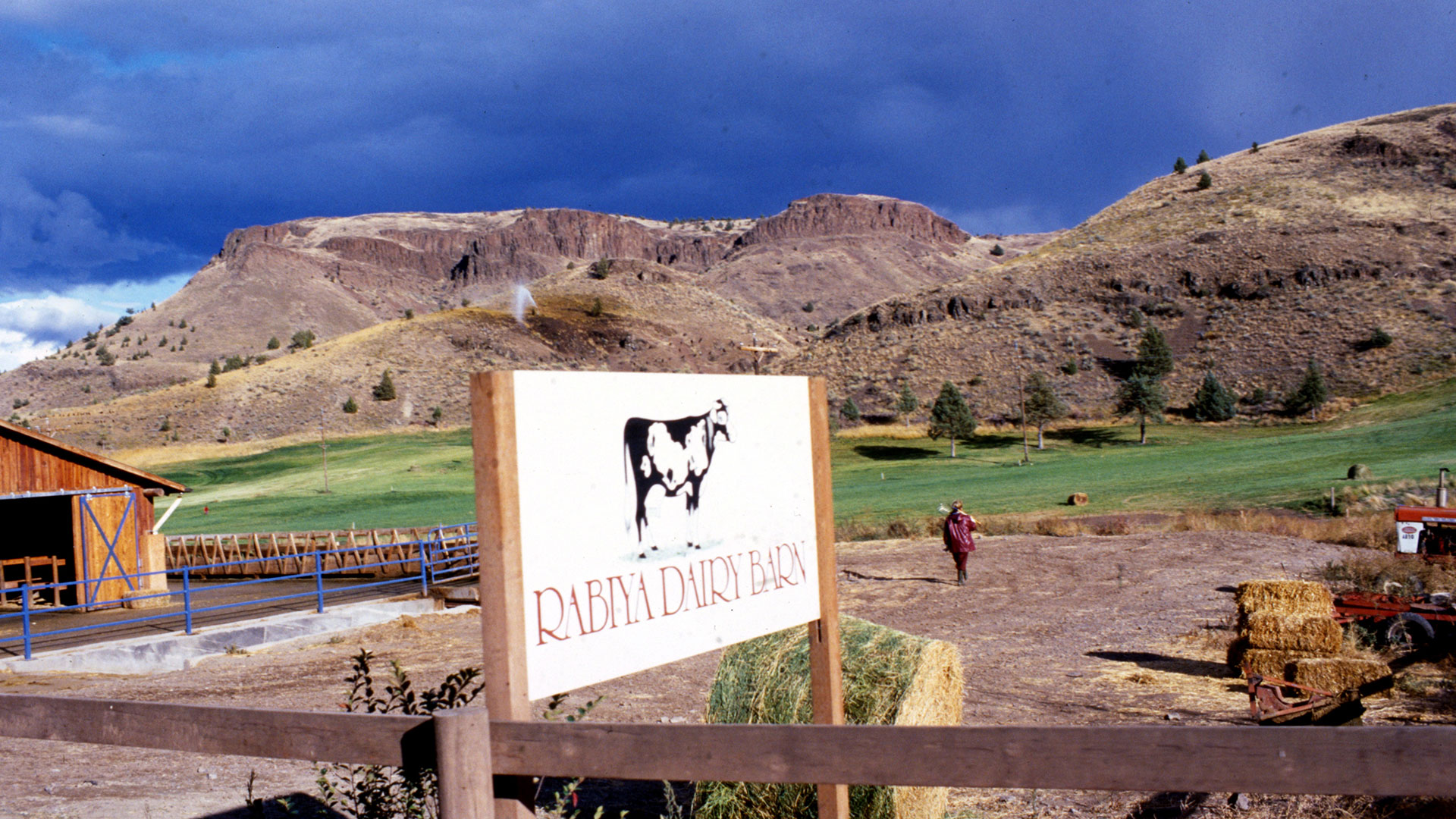 El rancho de 260 hectáreas en la que se instaló la cimunidad en Oregon. Las relaciones con los habitantes del pueblo cercano fueron conflictivas desde un primer momento. Terminaron en un intento de envenenamiento masivo ( Photo by Paul Harris/Getty Images )