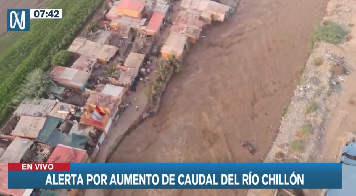 Brisas del río Chillón en alerta de ser arrasada