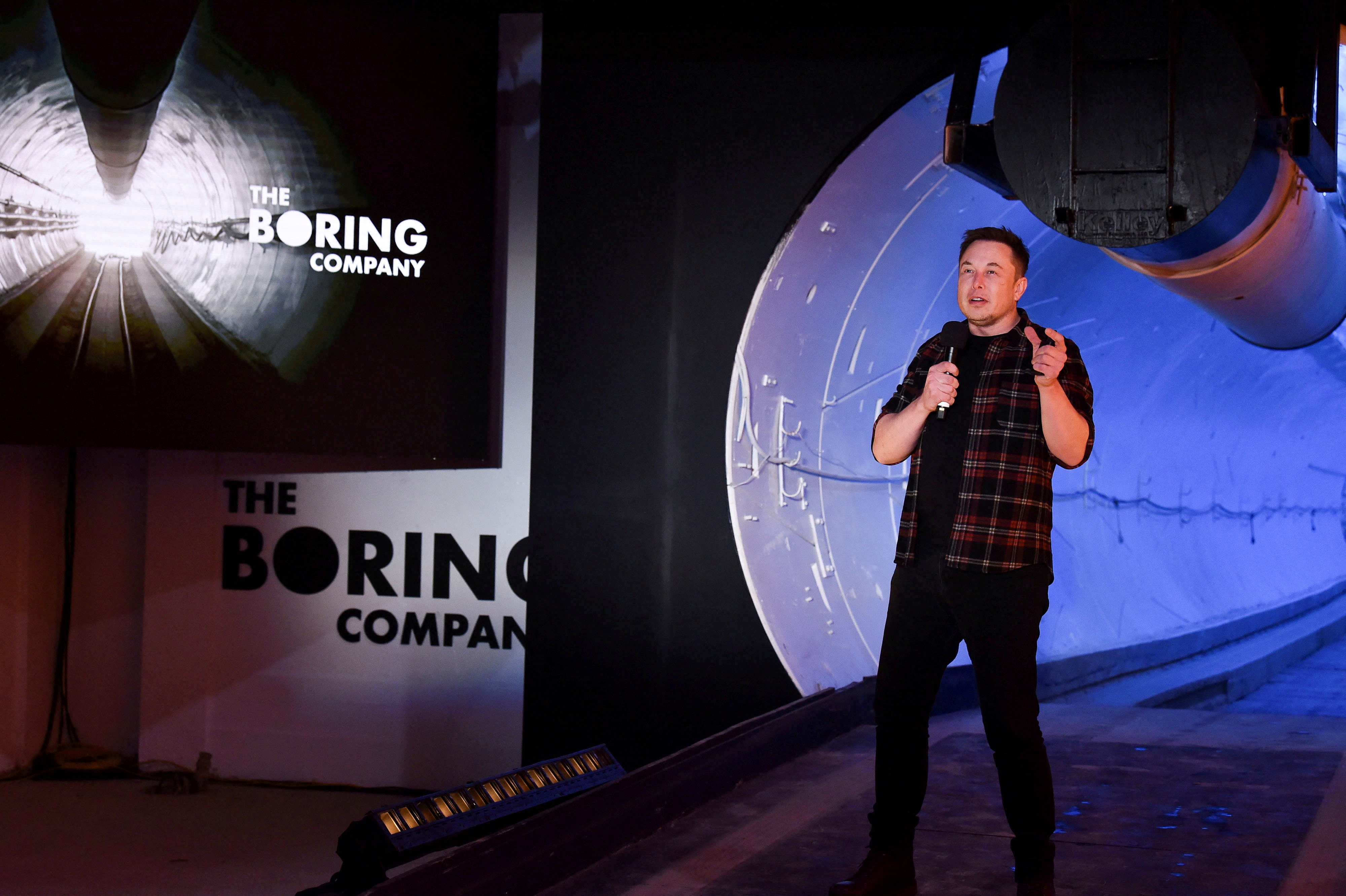 The Boring Company fue fundada por Elon Musk en el año 2016. (Robyn Beck/Pool via REUTERS)