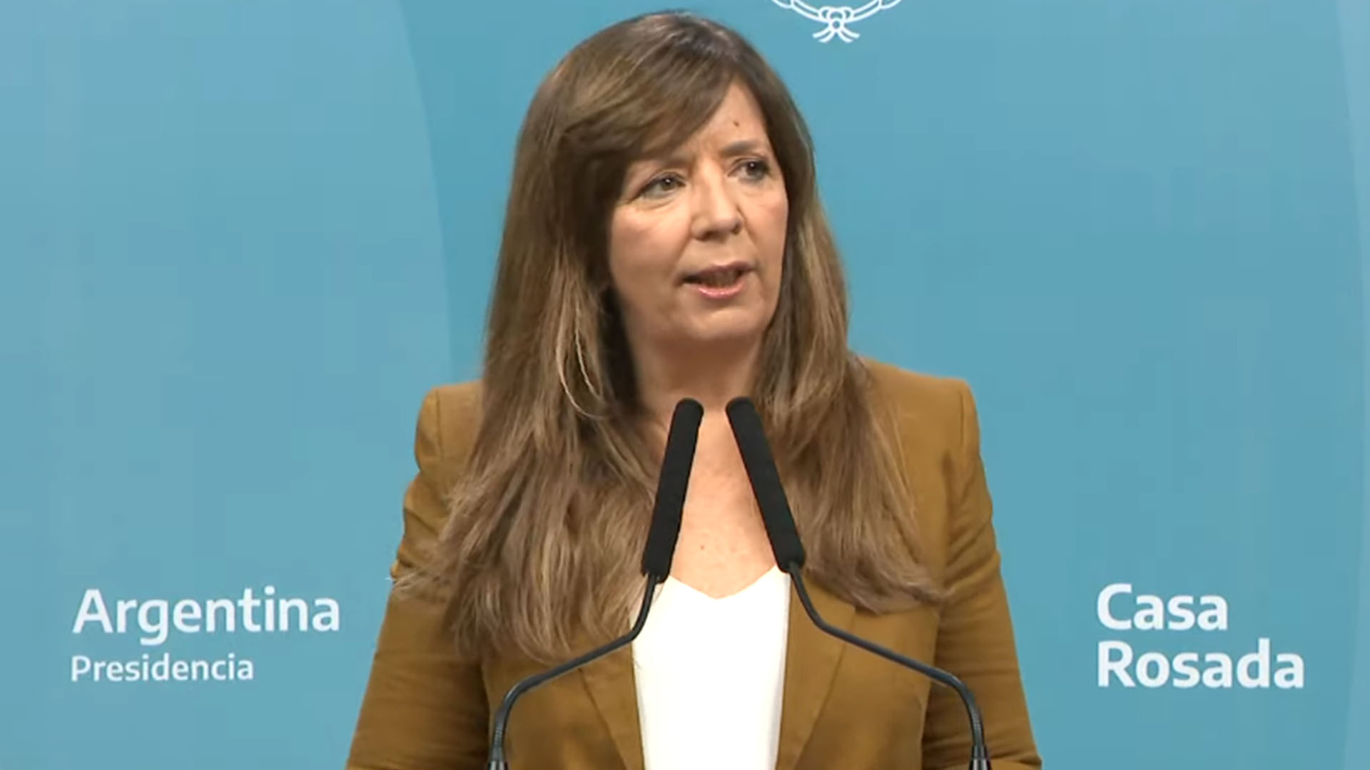 La portavoz de presidencia, Gabriela Cerrutti, interpretó los dichos del papa Francisco sobre la pobreza en Argentina 