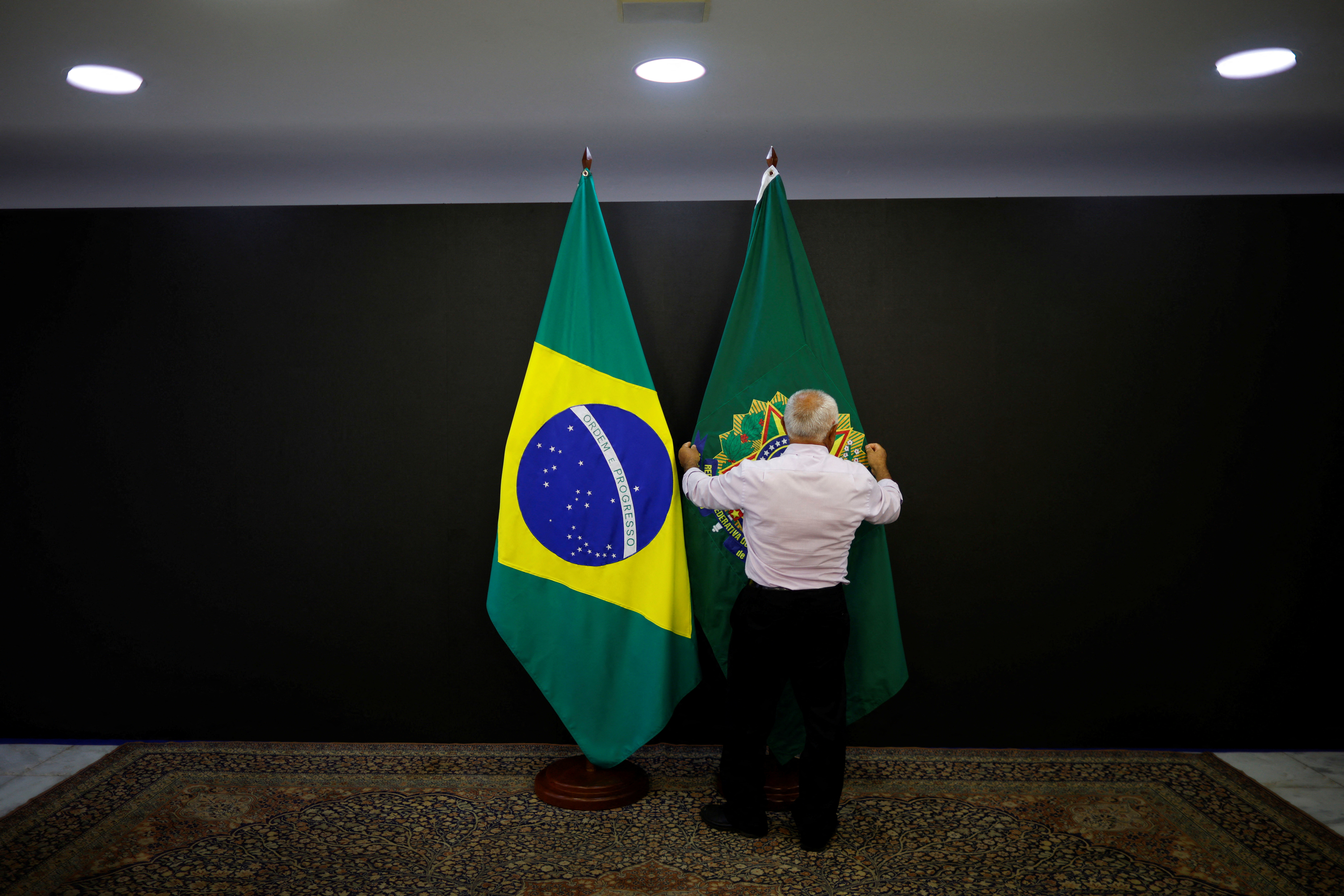 Se extremó la seguridad para la asunción de Lula (REUTERS/Adriano Machado)