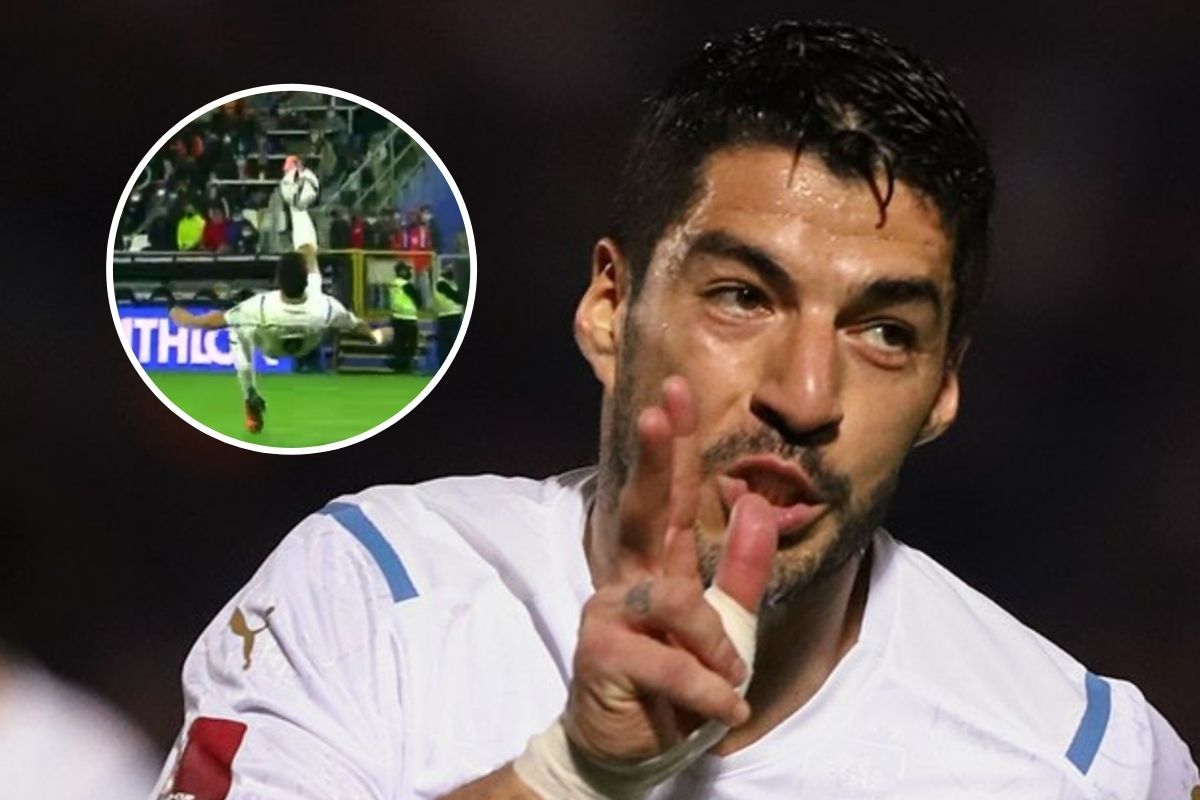 Luis Suárez Y Su Descomunal Golazo De ‘chalaca’ Para Abrir El Marcador En El Chile Vs Uruguay