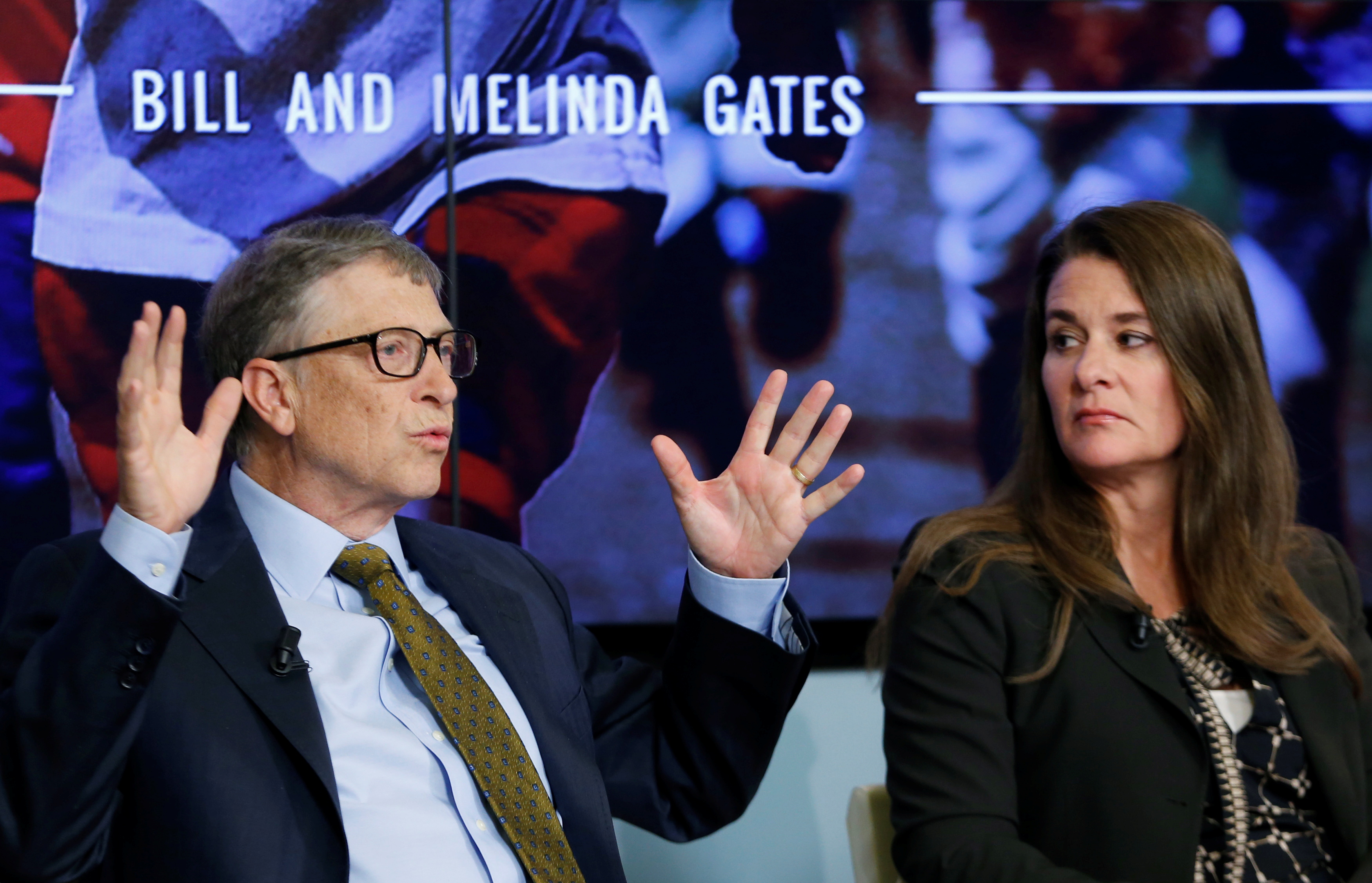 Bill y Melinda Gates. (Reuters)