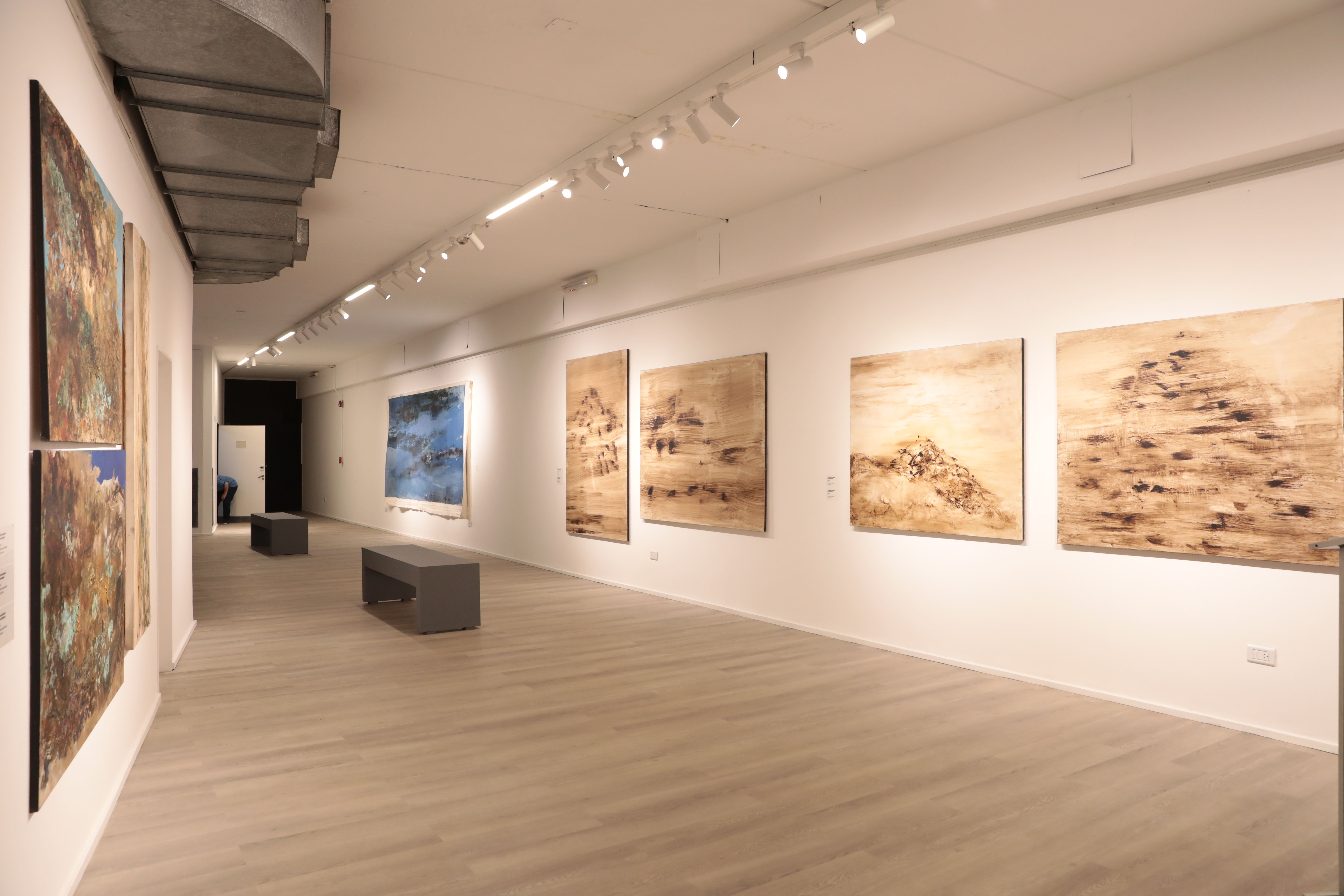 La galería del Rojas luce renovada con una muestra del artista sanjuanino Carlos Gómez Centurión