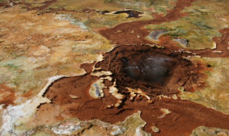 Sitios como la Puna en Catamarca reflejan un análogo de cómo fue el planeta Marte hace 3500 millones de años (Fotos Fernando Gómez)