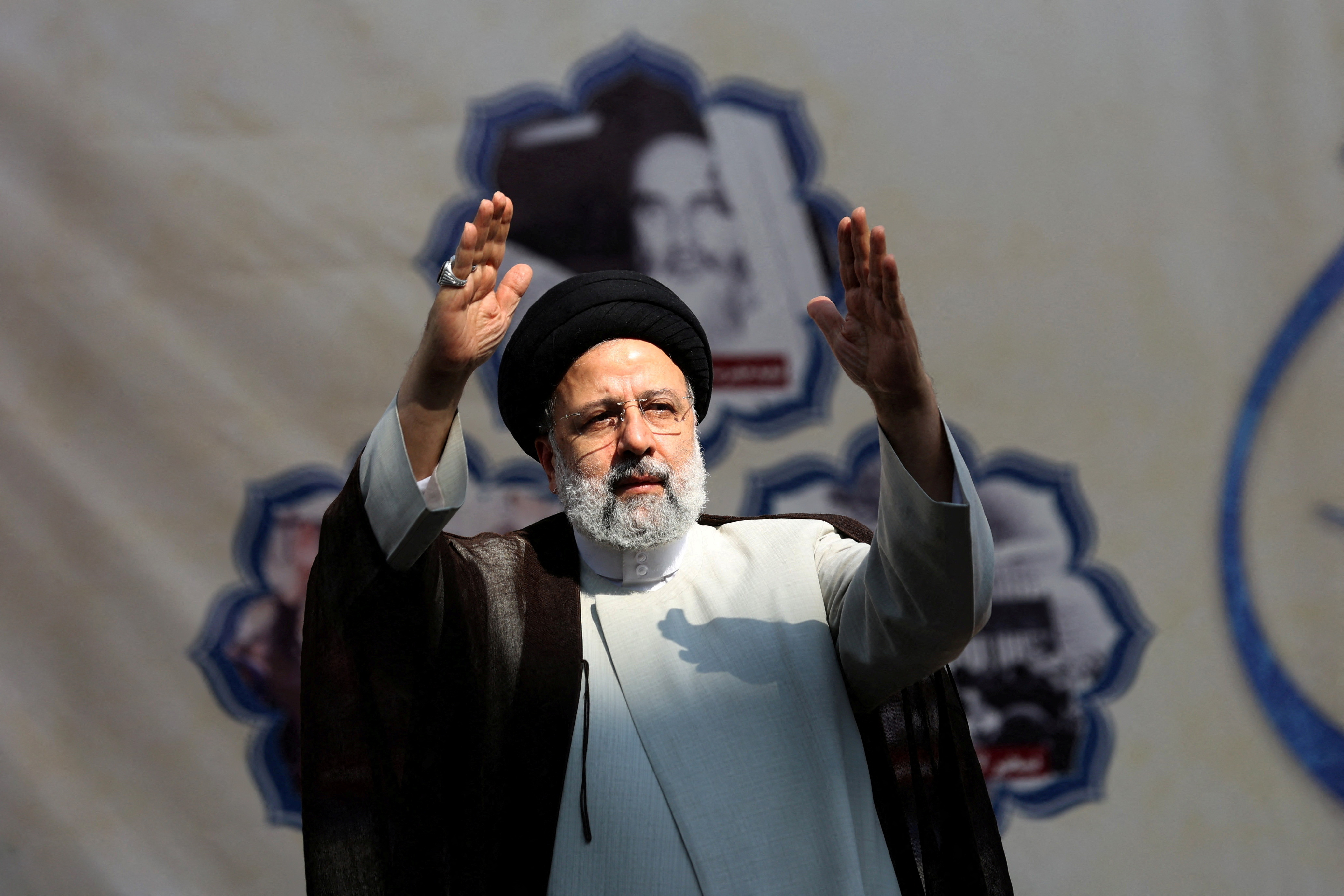 El presidente iraní Ebrahim Raisi (West Asia News Agency via REUTERS)