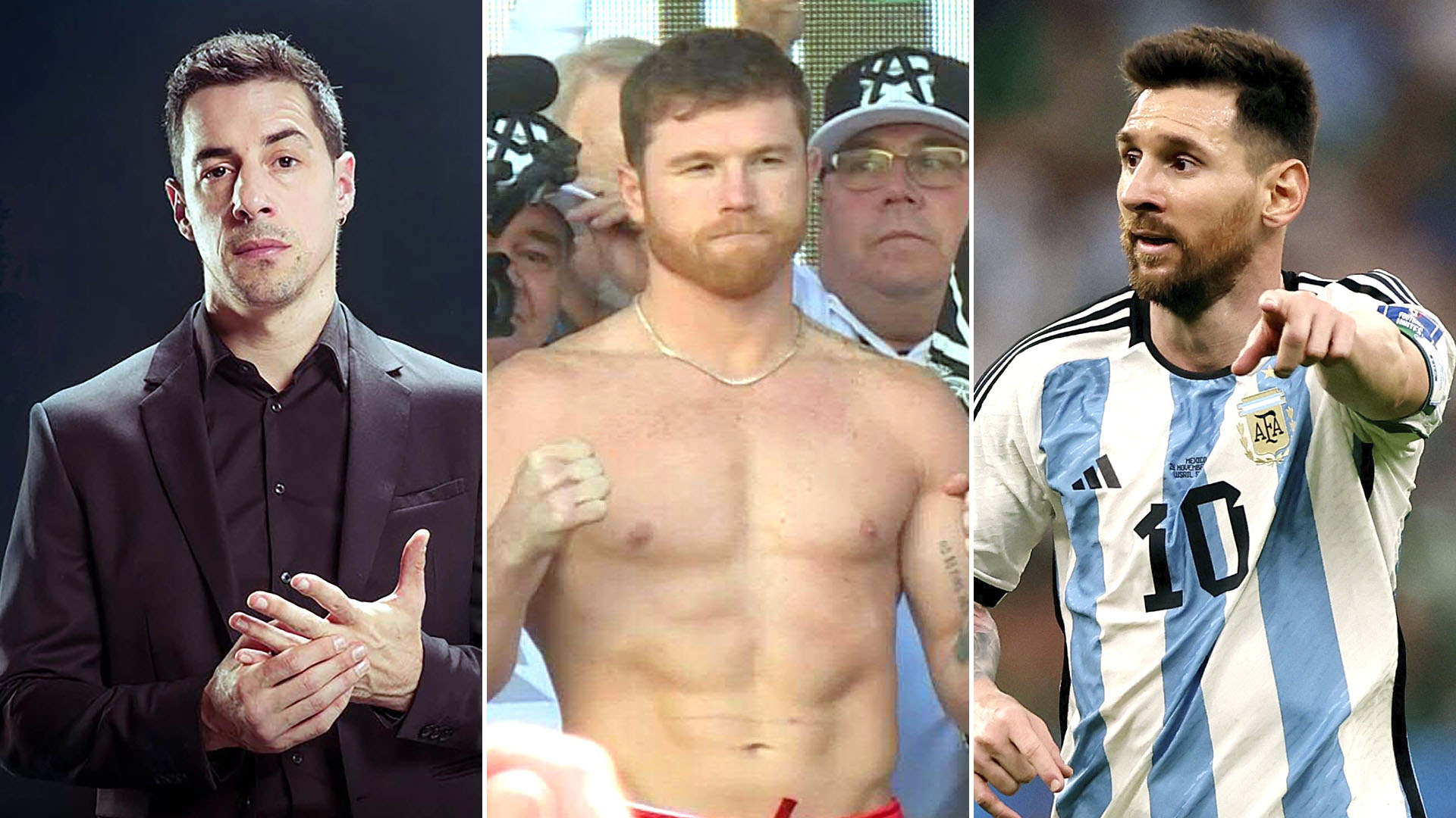 Esteban Lamothe enfrentó con un contundente mensaje al boxeador mexicano Canelo Álvarez, que amenazó a Messi