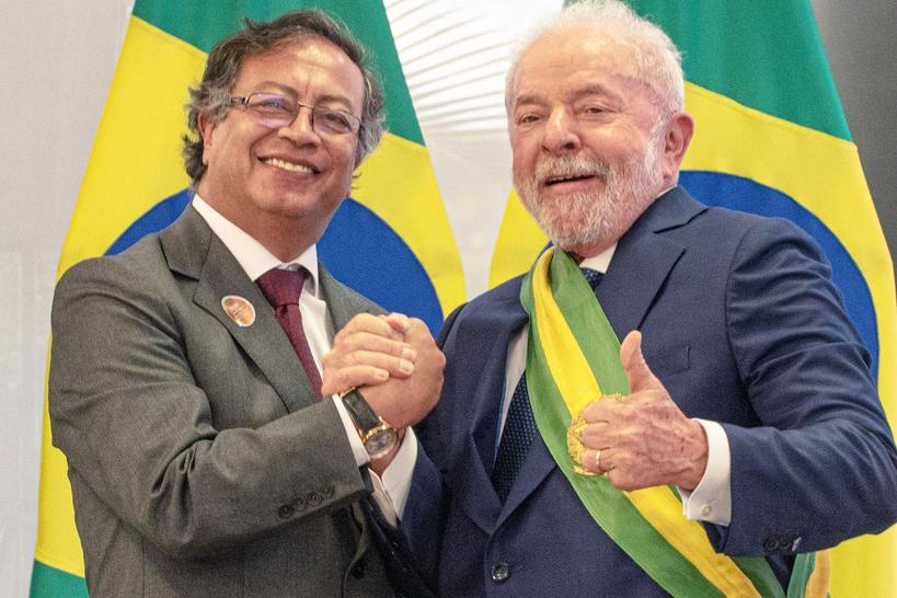 Gustavo Petro sostendrá una reunión con el presidente de Brasil, Luiz Inácio Lula da Silva