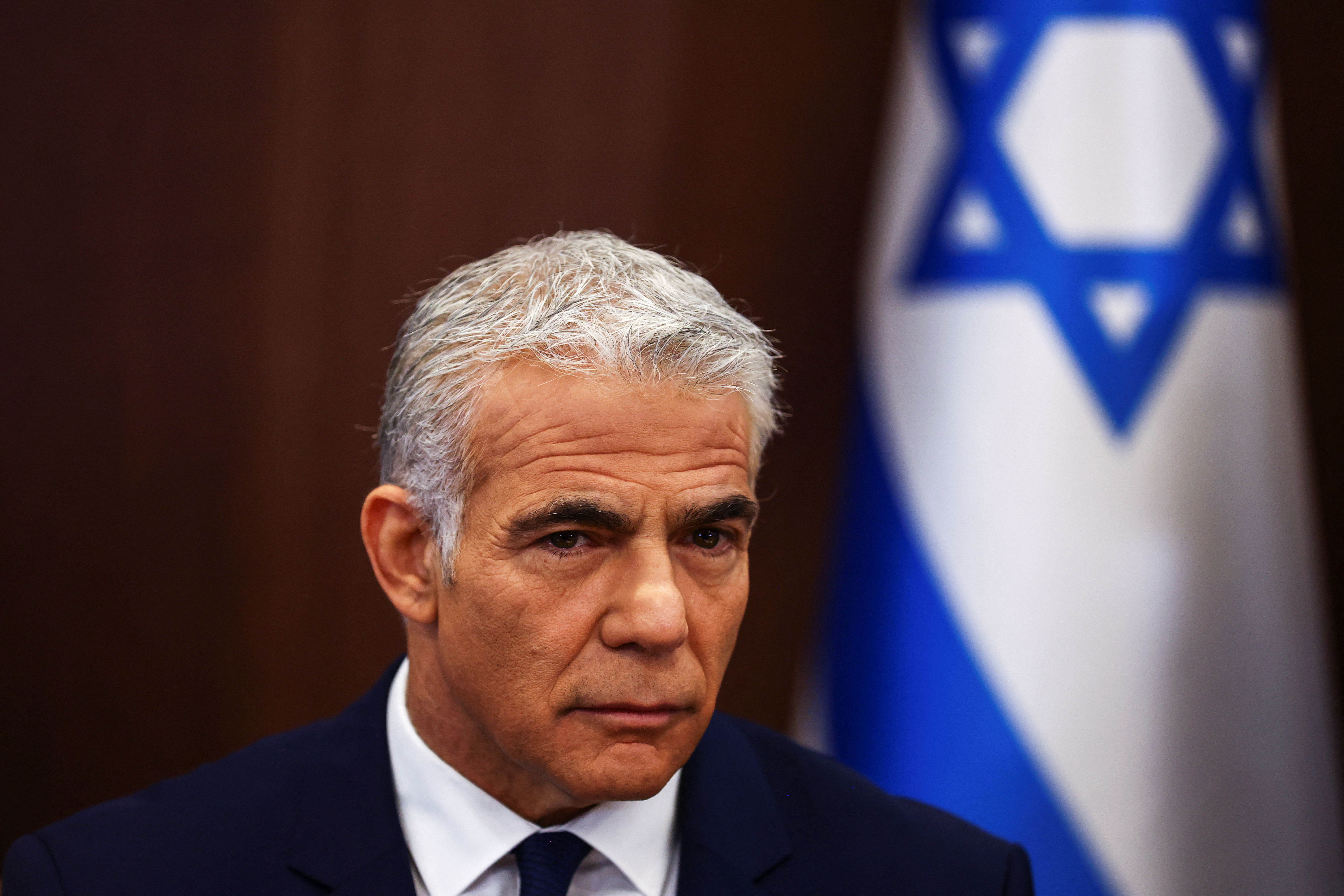 El actual primer ministro israelí, Yair Lapid. (REUTERS/Ronen Zvulun)