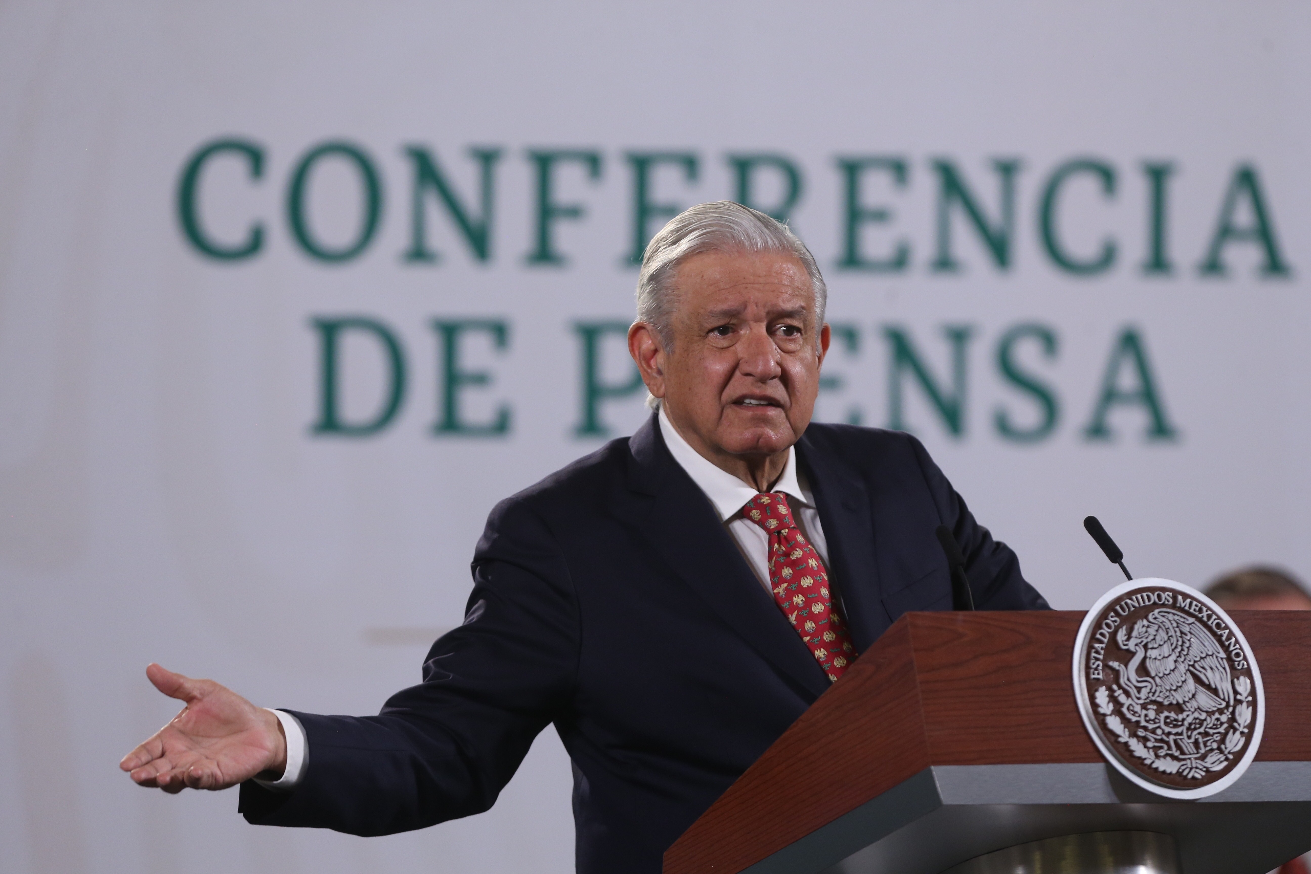 Andrés Manuel López Orador, presidente de México (Foto: EFE /Sáshenka Gutiérrez)
