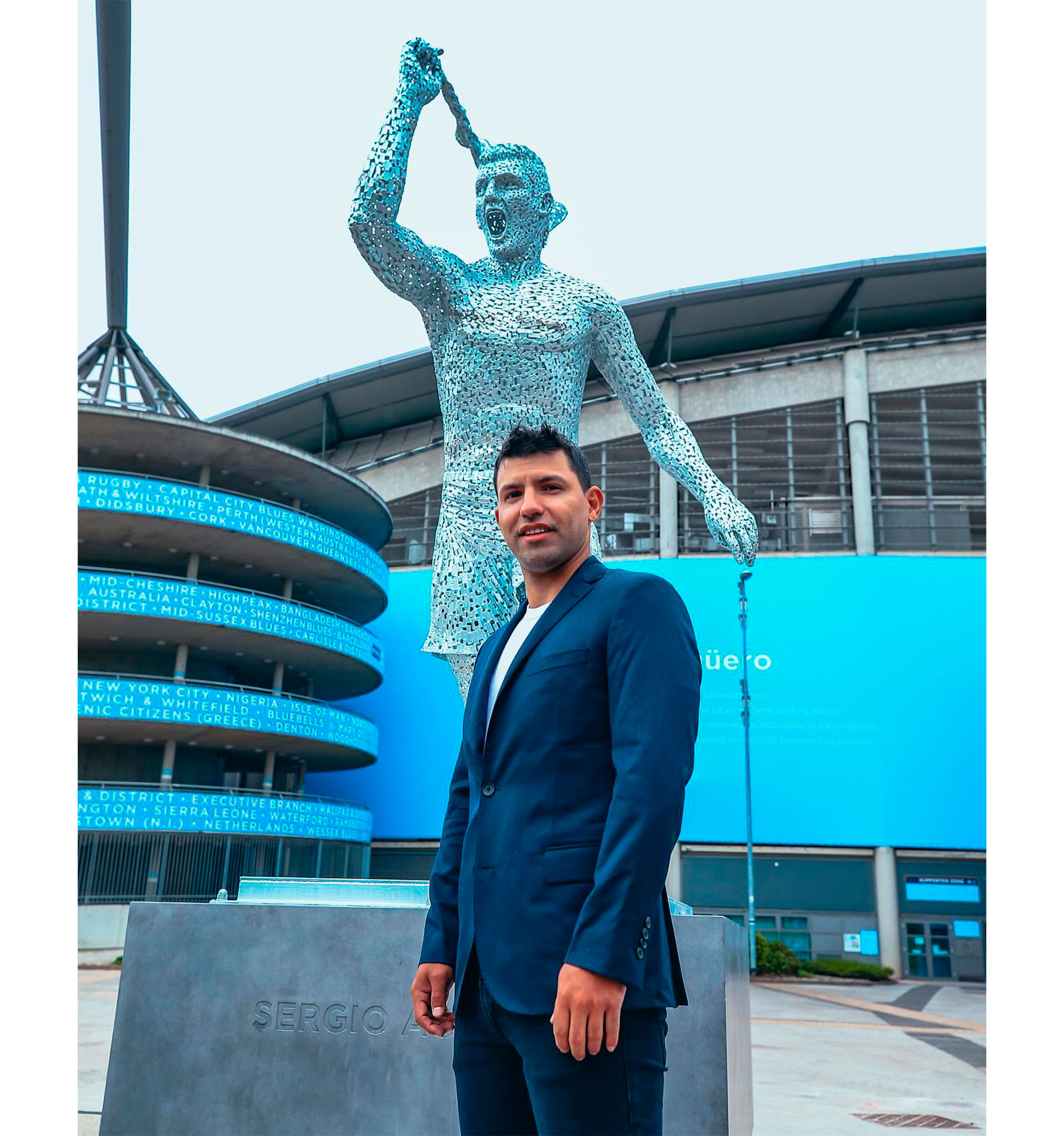 El Impactante Reconocimiento Del Manchester City Al Kun Agüero La