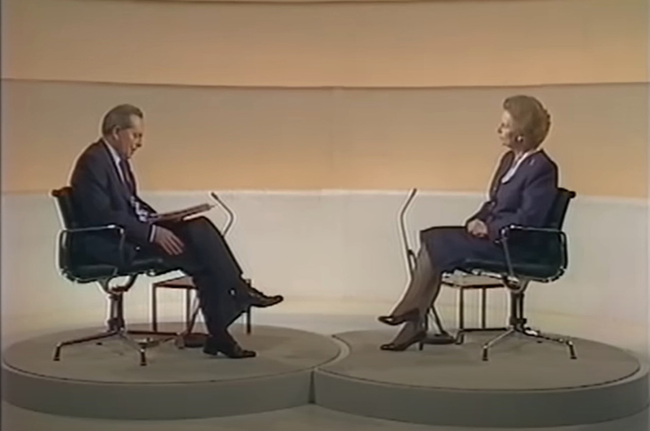 La entrevista que cambió la política británica: Margaret Thatcher y su tenso enfrentamiento con Brian Walden   