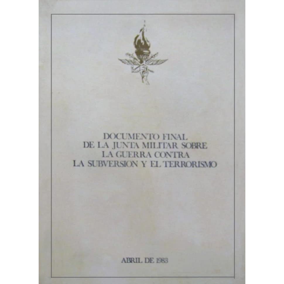 El Documento Final se dio a conocer en abril de 1983
