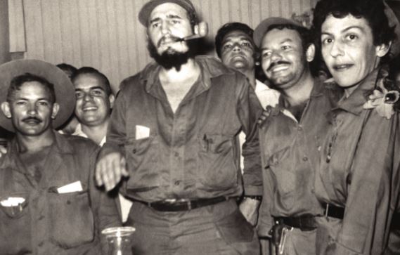 Fidel Castro en Palma Soriano con Celia Sánchez Manduley