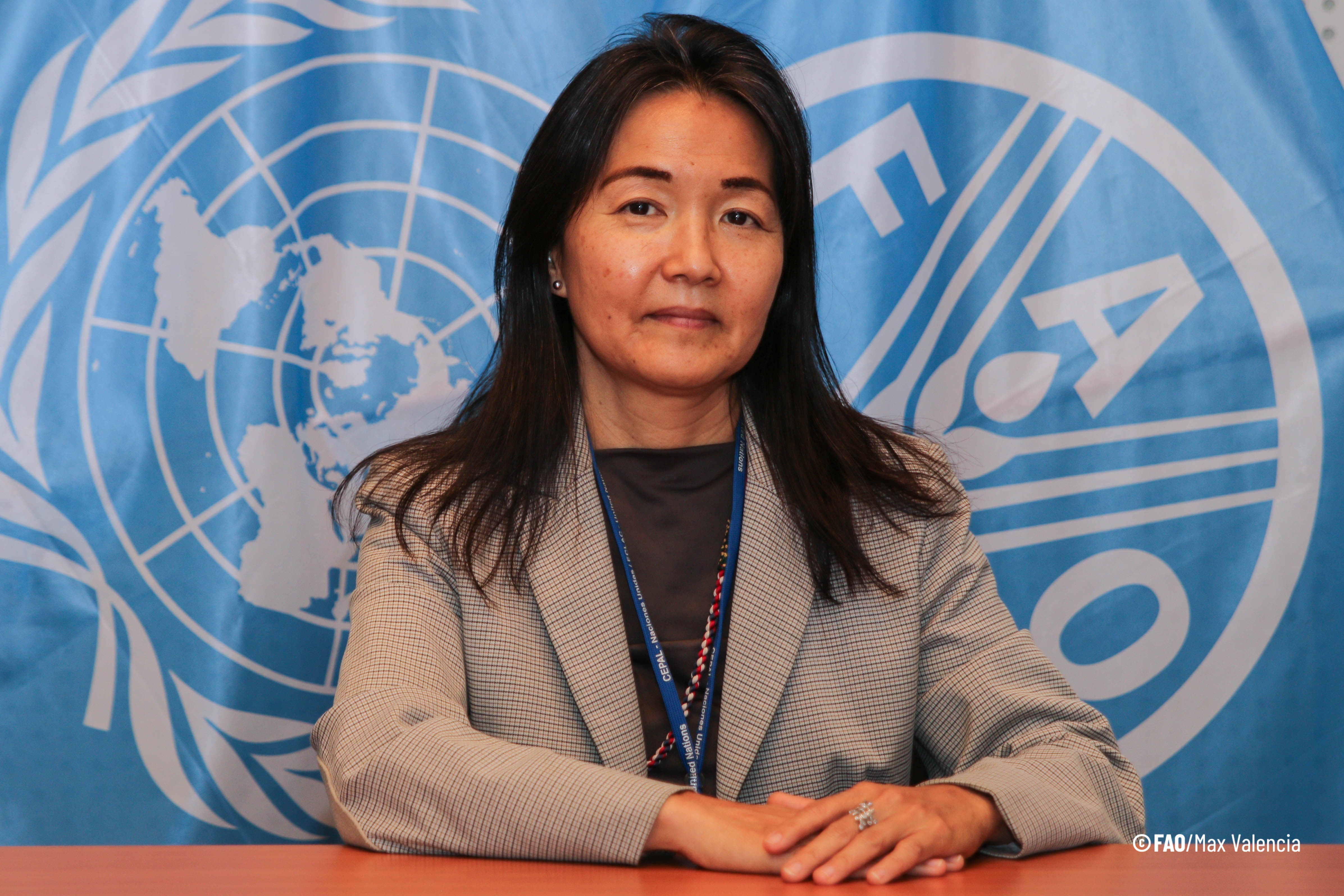 Maya Takagi actualmente es Líder de Programa Regional para la Oficina Regional en América Latina y el Caribe. FAO.