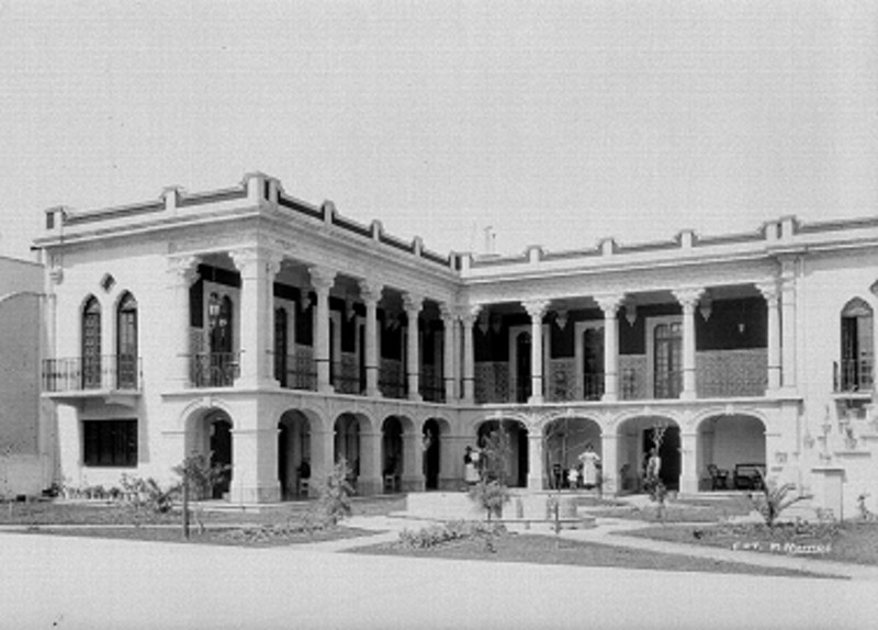 Residencia en la colonia Roma en los años 20. (Foto: Mediateca INAH)