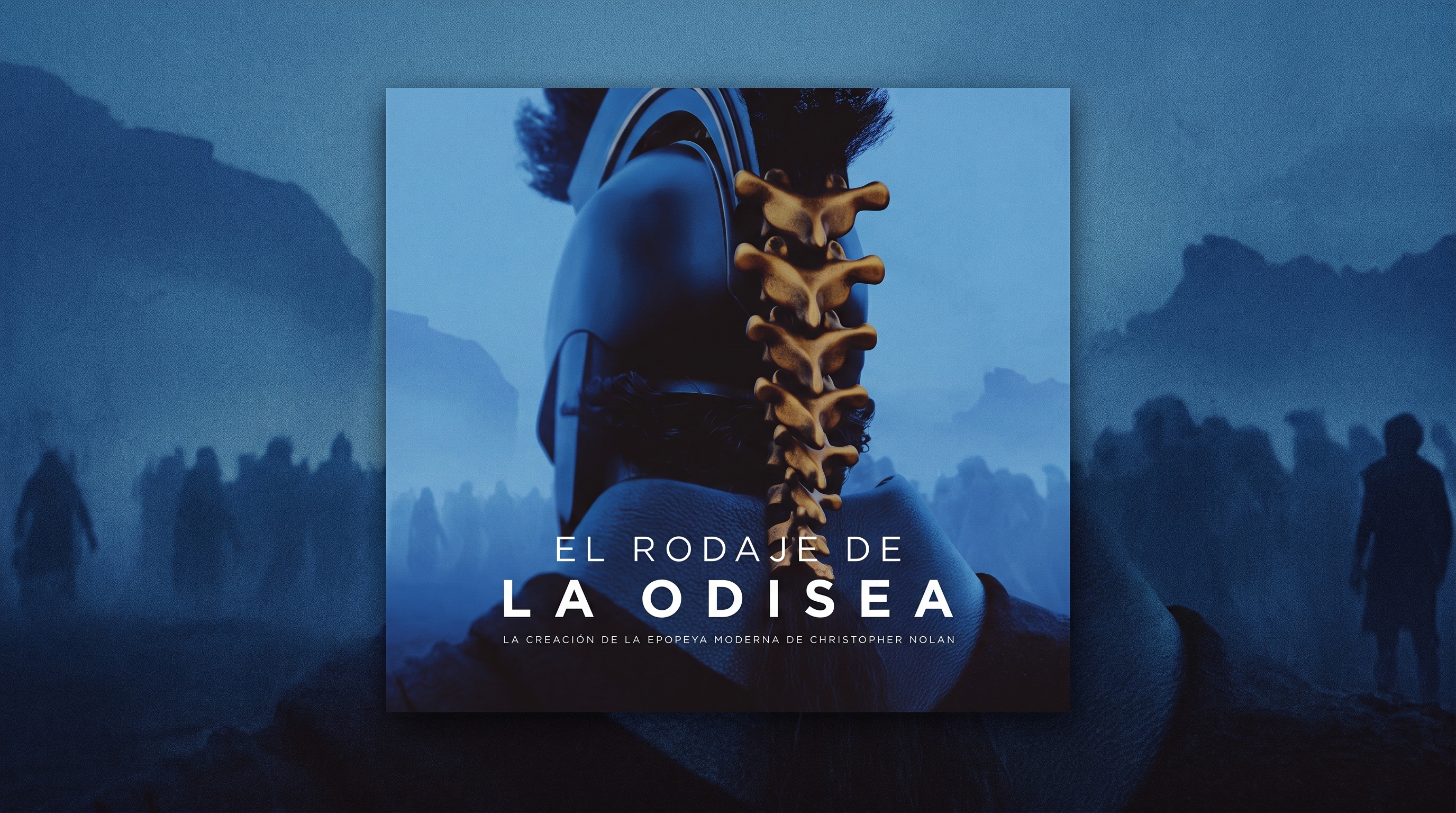 Una marioneta de 10 metros, barcos desgastados y un clásico griego: el libro que cuenta el detrás de escena de "La Odisea" de Christopher Nolan 