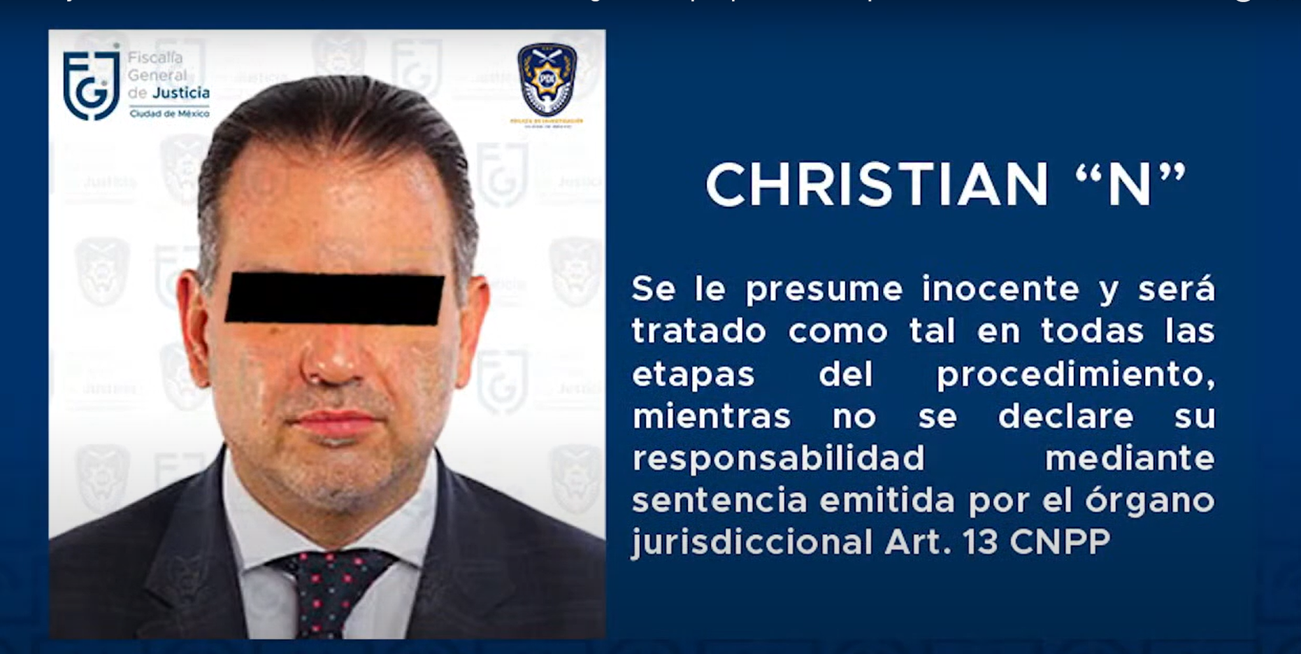 A Pesar De Amparo Fiscalía De La Cdmx Solicitó A Christian “n” A