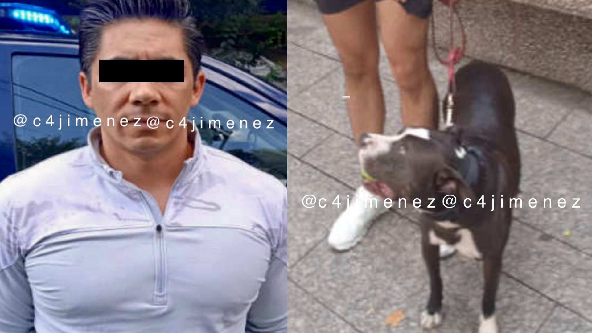 Detuvieron a sujeto que estaba ahorcando a su perrito para “castigarlo” en la Miguel Hidalgo