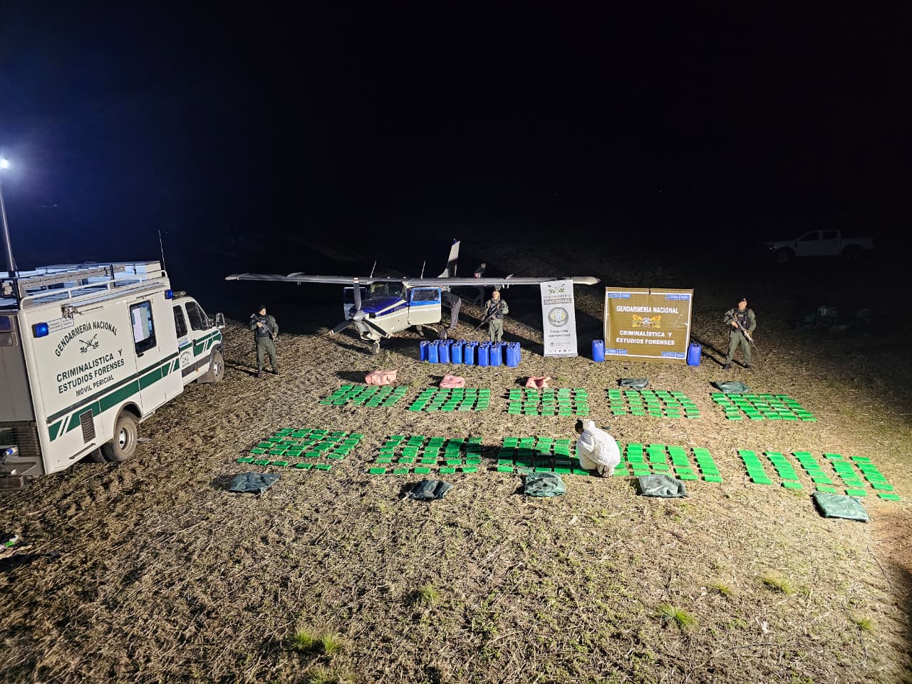 Cayeron los hermanos narco por la avioneta repleta de coca&iacute;na en Santa Fe